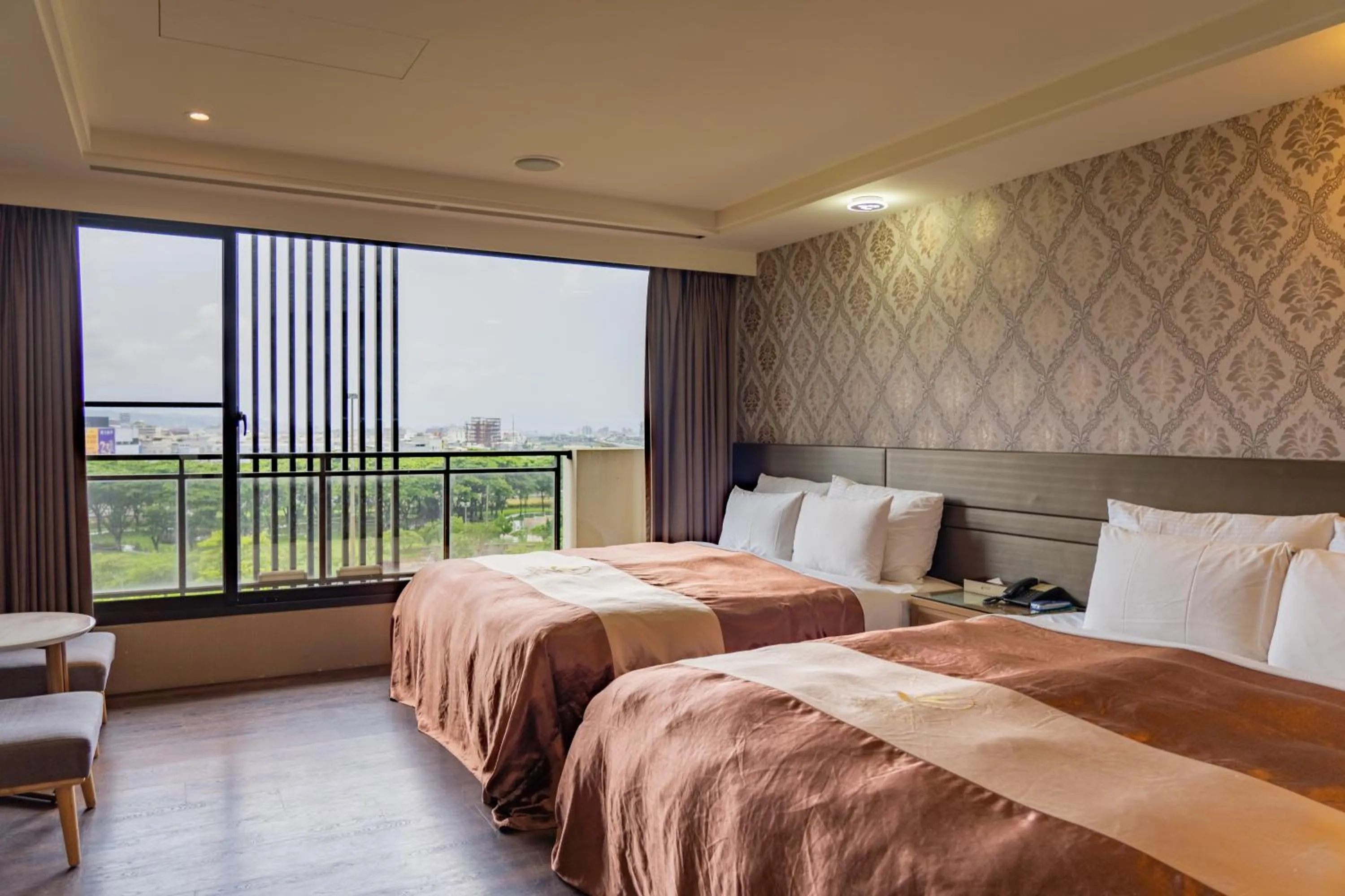 Bed in 覓玥精品時尚旅館 Mi Yue Boutique Motel