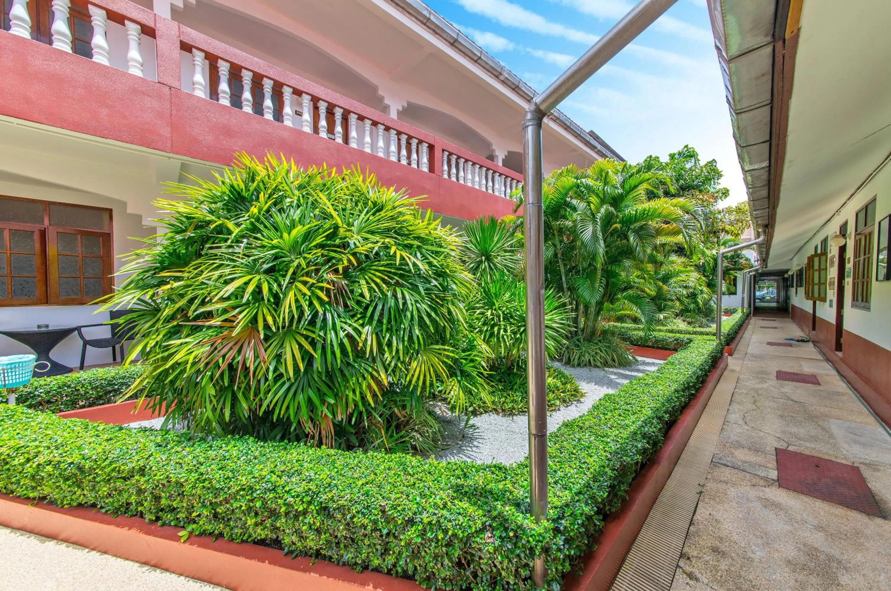 Garden view in Panda Hotel