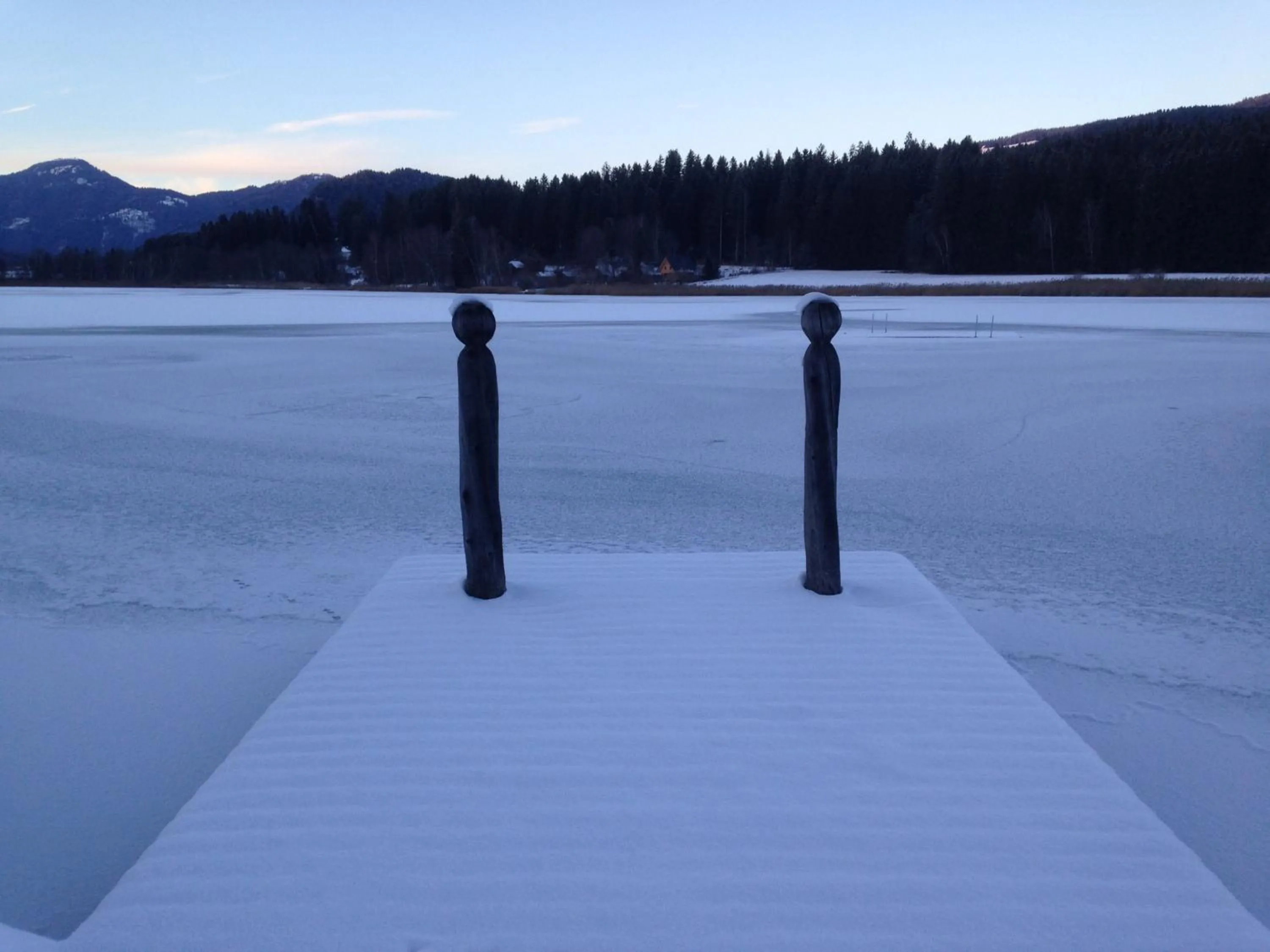 Winter in Jerà am Furtnerteich Hotel-Ristorante&Relax