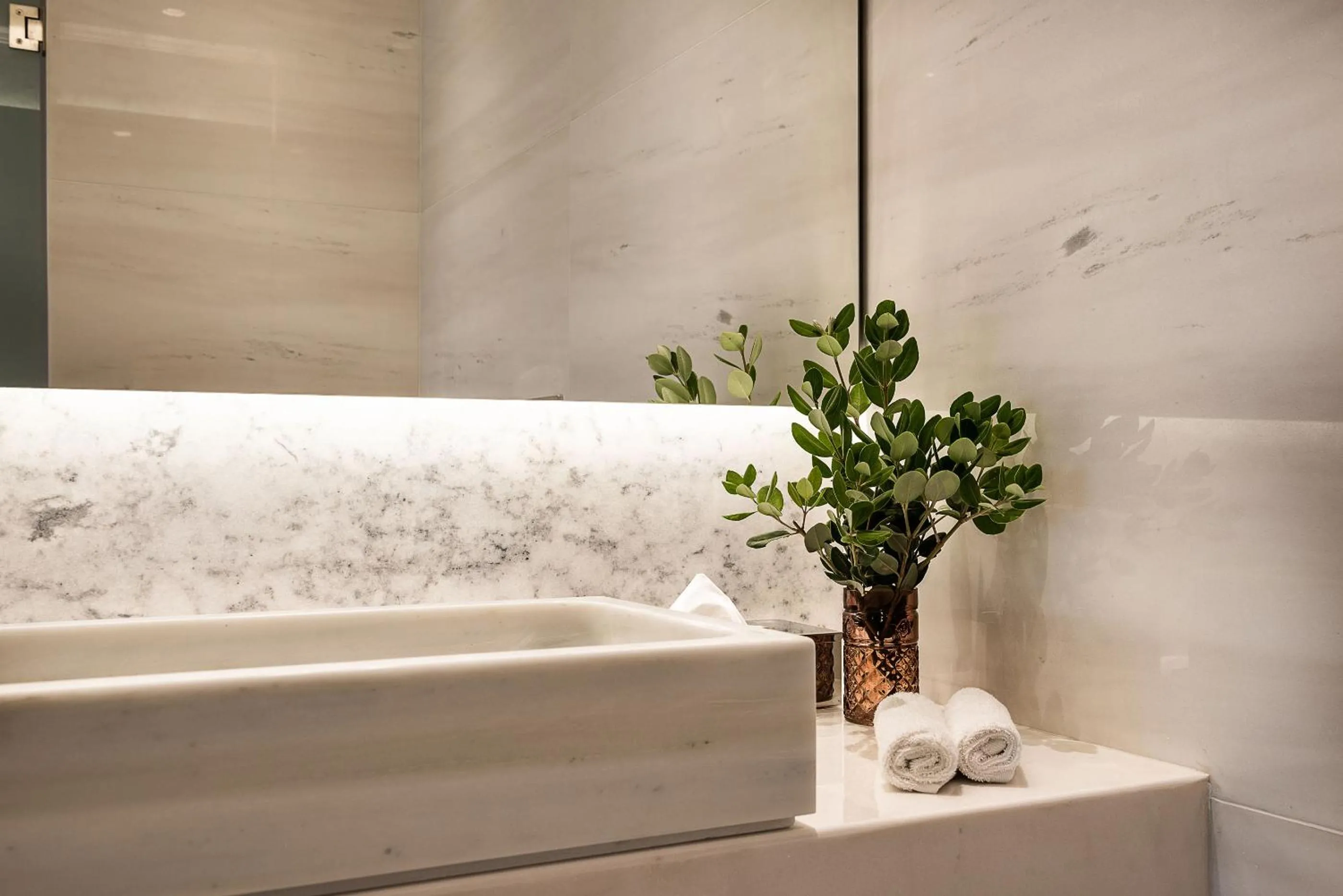 Bathroom in Avra Apartments Kolymbari Harbour