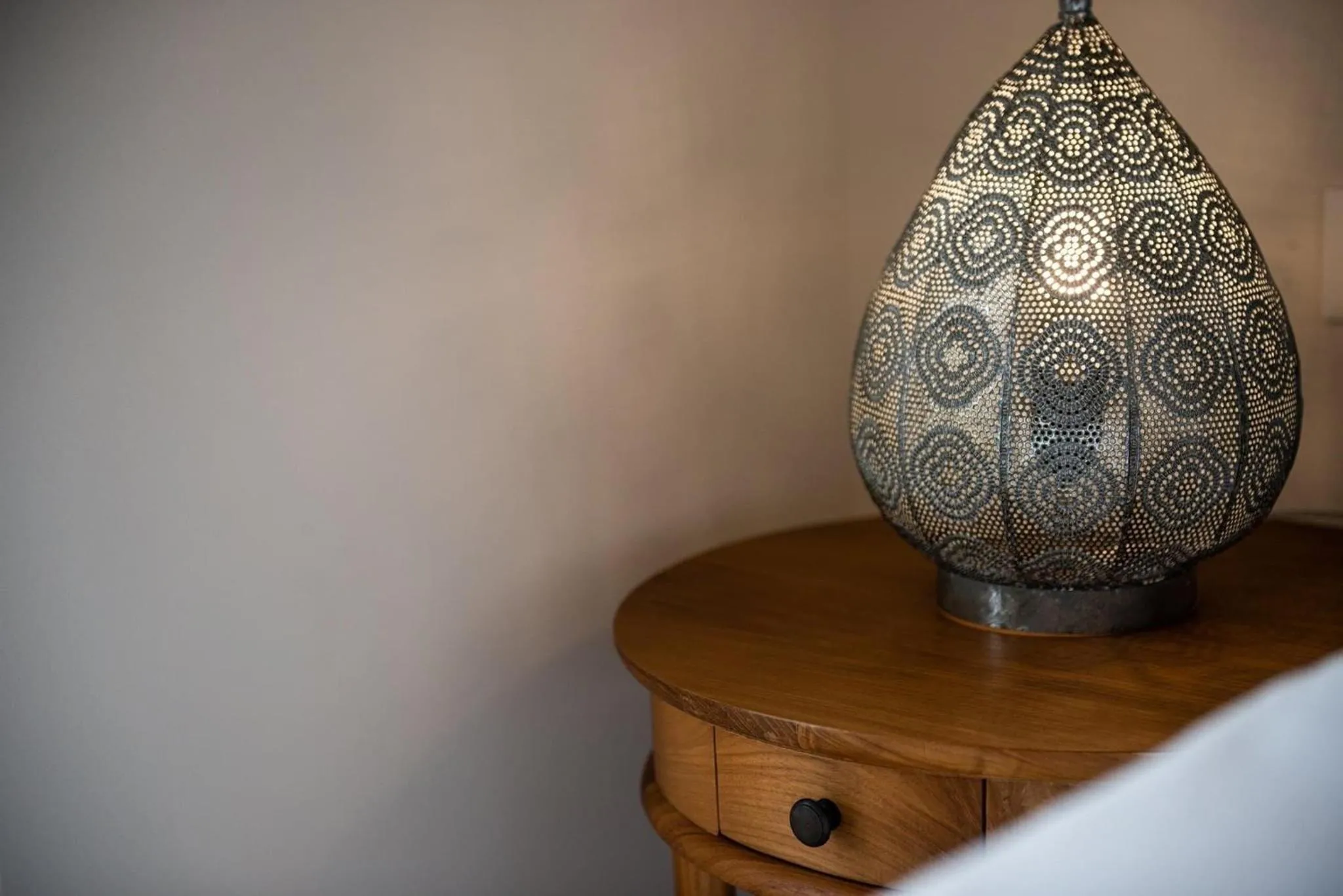 Decorative detail in Avra Apartments Kolymbari Harbour