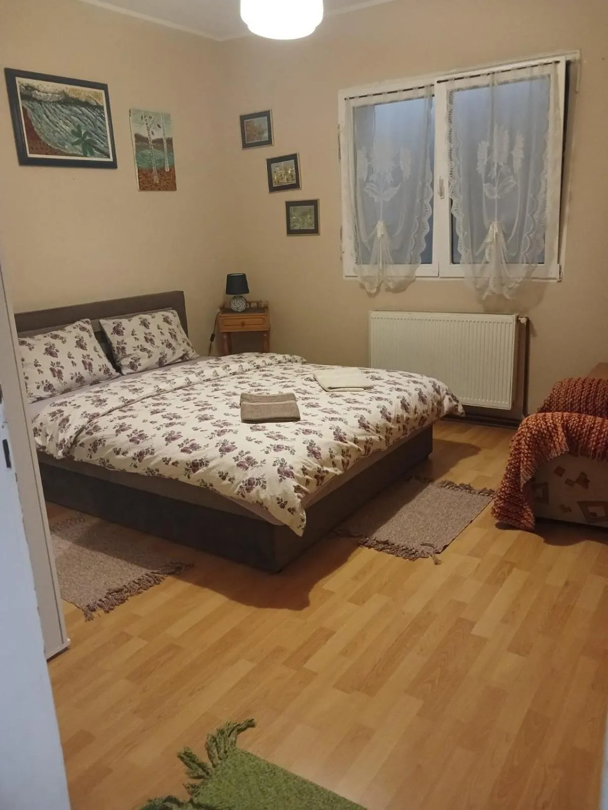 Bed in Mega Apartment