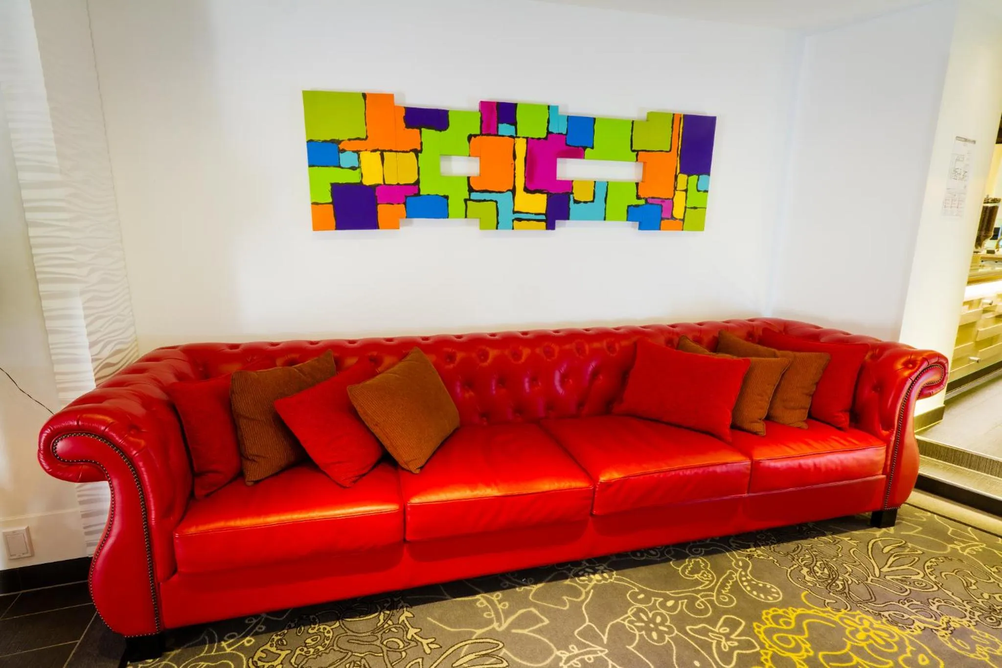 Lounge or bar in Hôtel et Spa La Villa K - Basel Airport