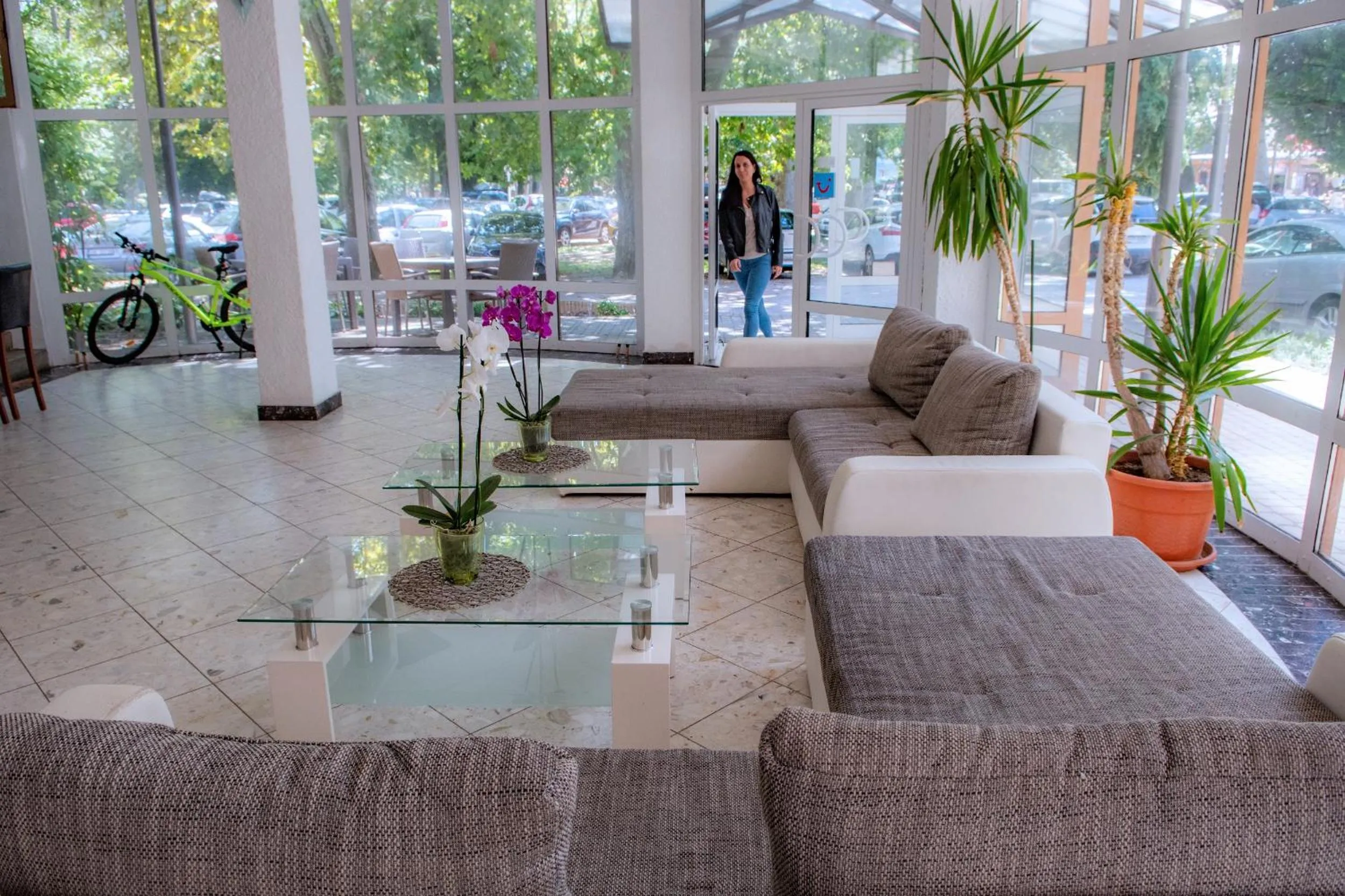 Lobby or reception in CE Napfény Hotel