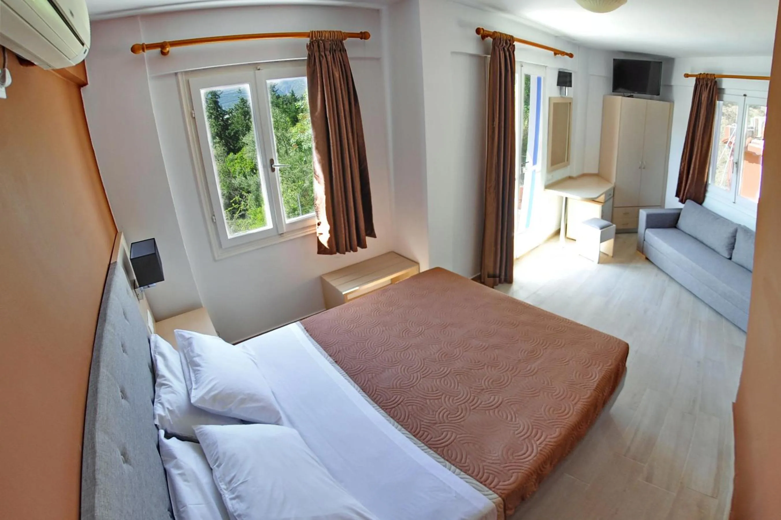 Photo of the whole room, Bed in Vliho Bay Boutique Hotel