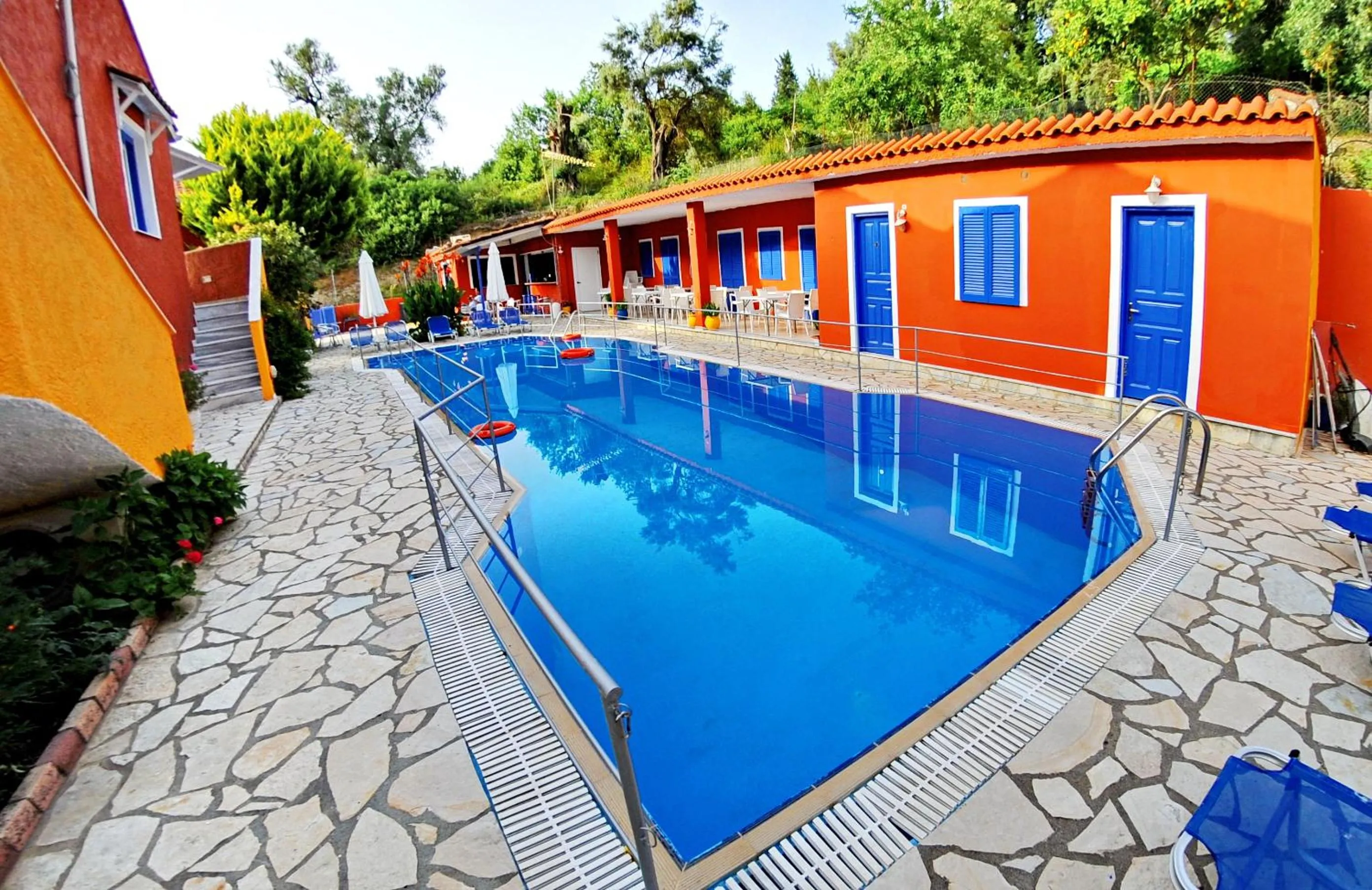 Swimming pool in Vliho Bay Boutique Hotel