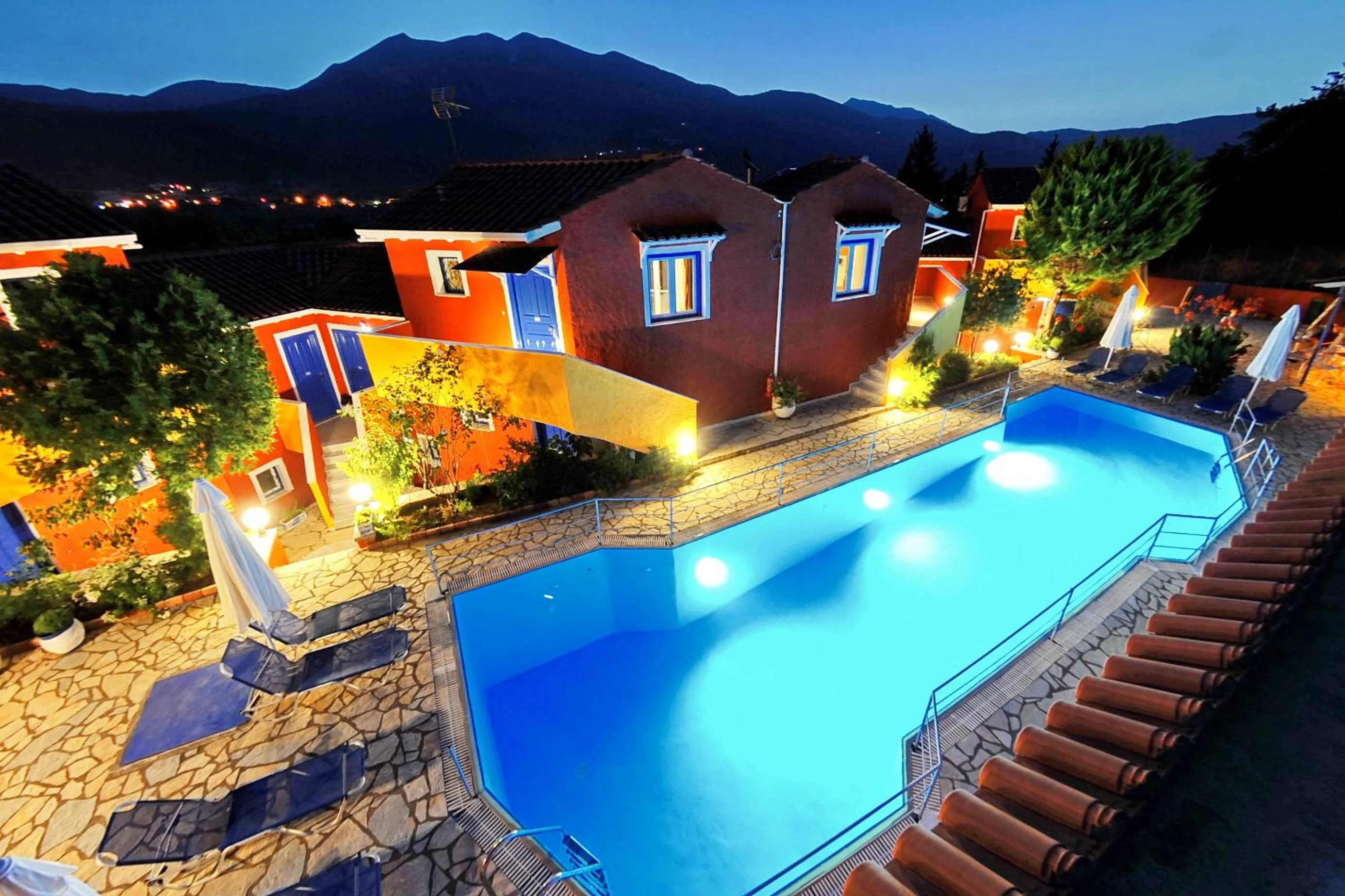Swimming pool in Vliho Bay Boutique Hotel