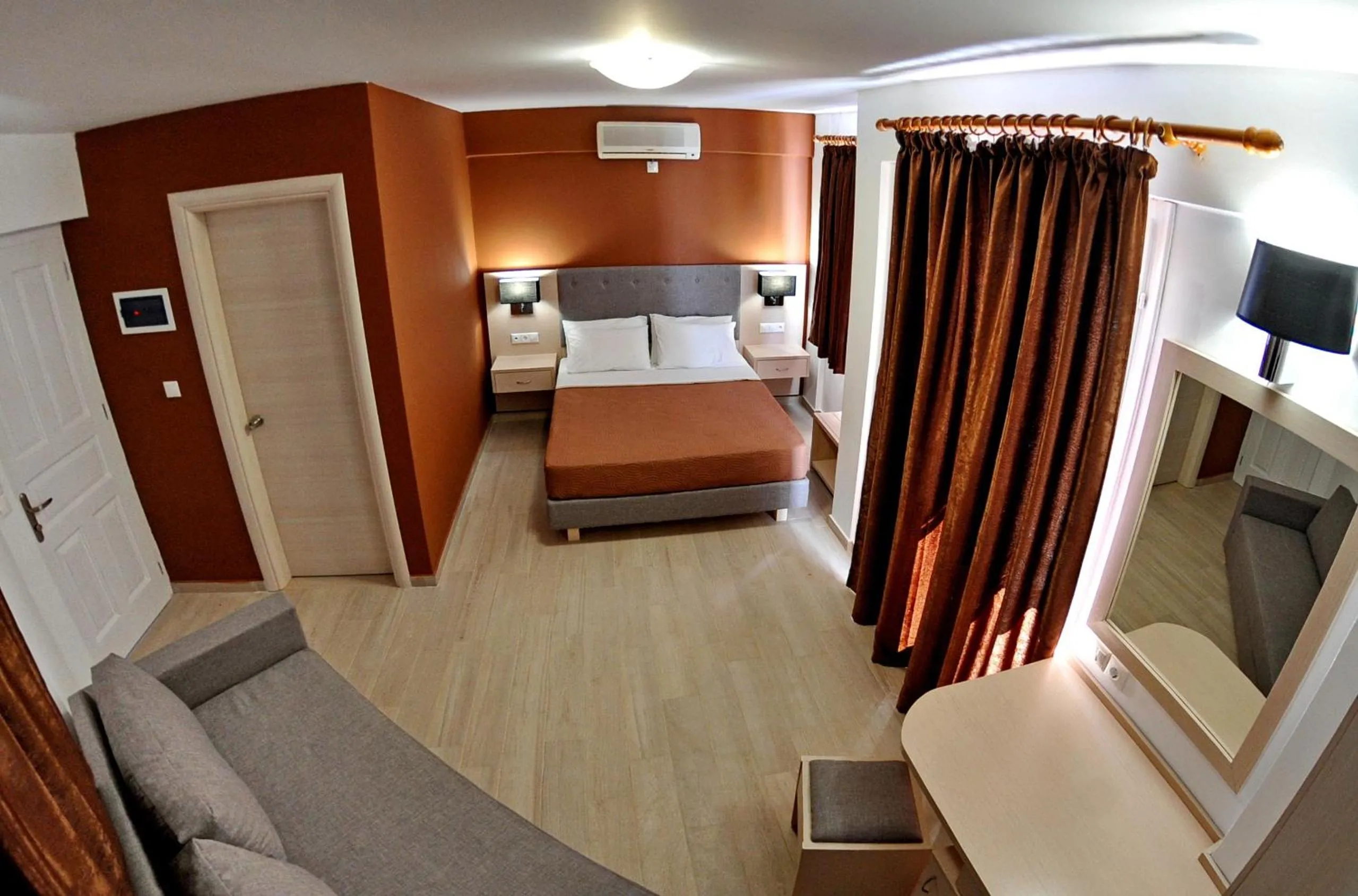 Bed in Vliho Bay Boutique Hotel