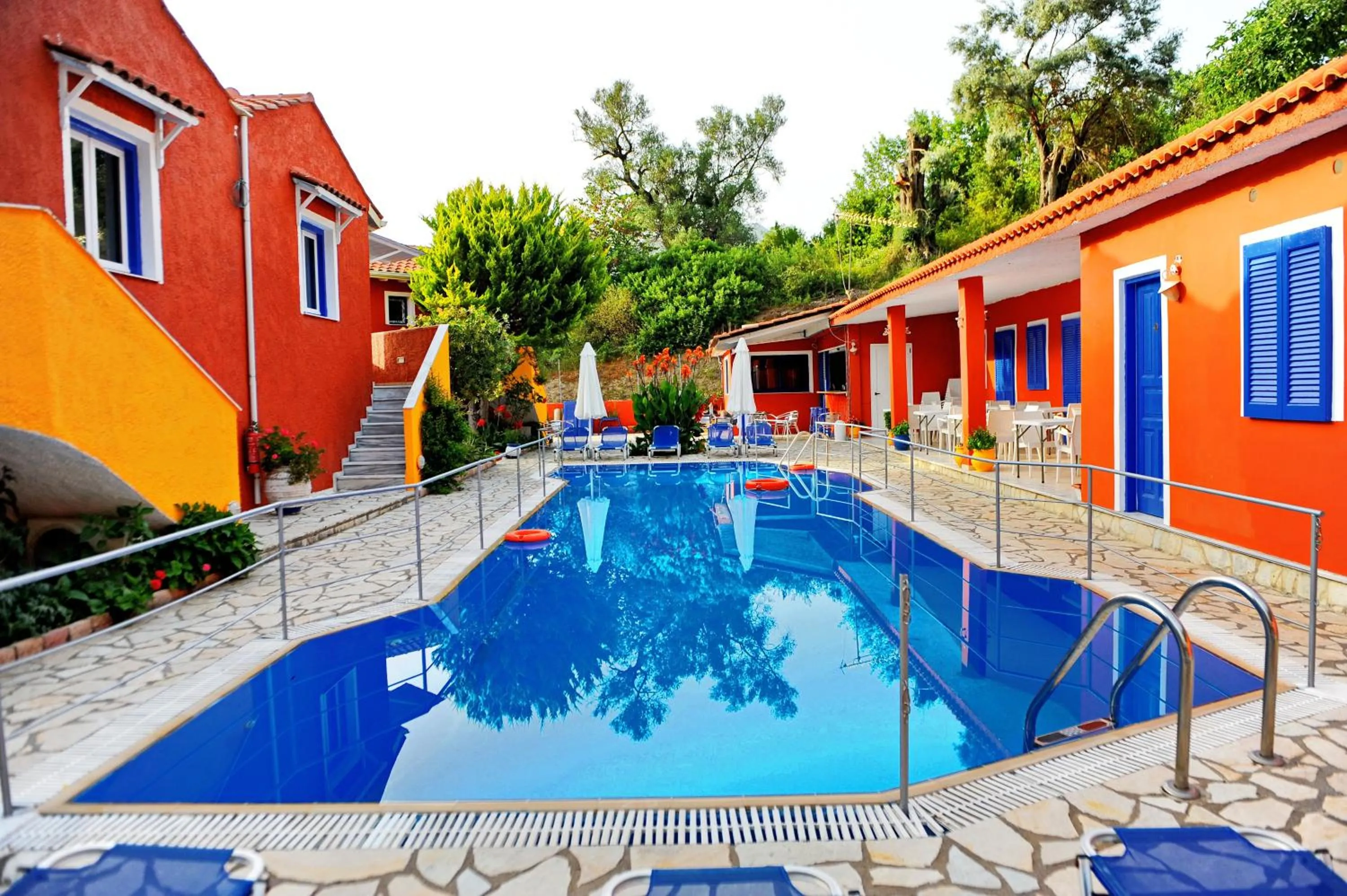 Swimming pool in Vliho Bay Boutique Hotel