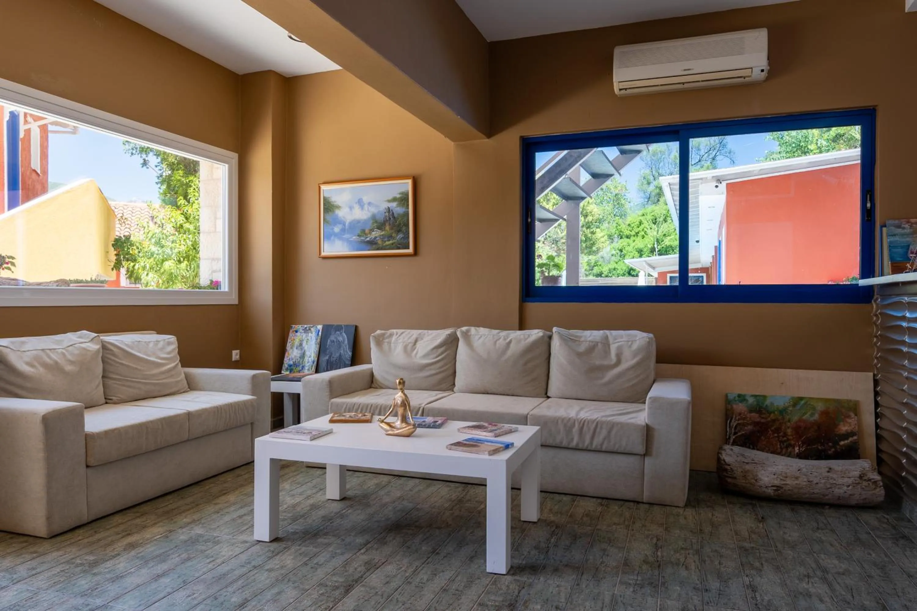 Text overlay in Vliho Bay Boutique Hotel