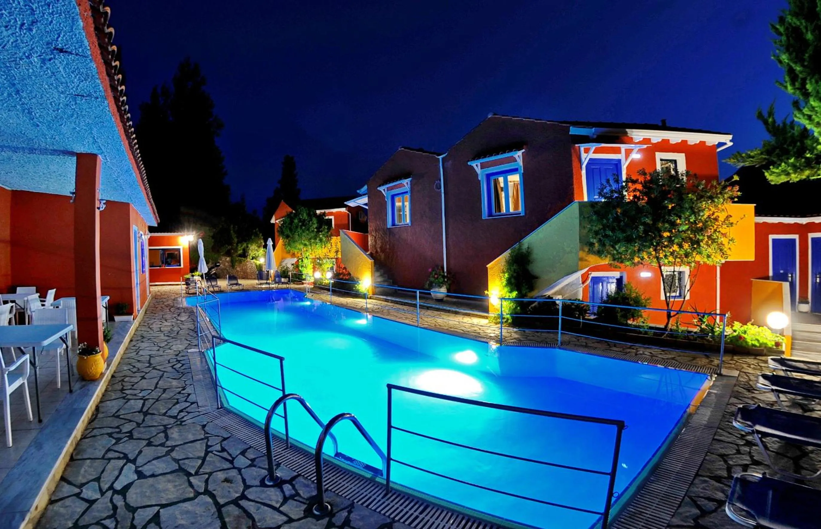 Swimming pool in Vliho Bay Boutique Hotel