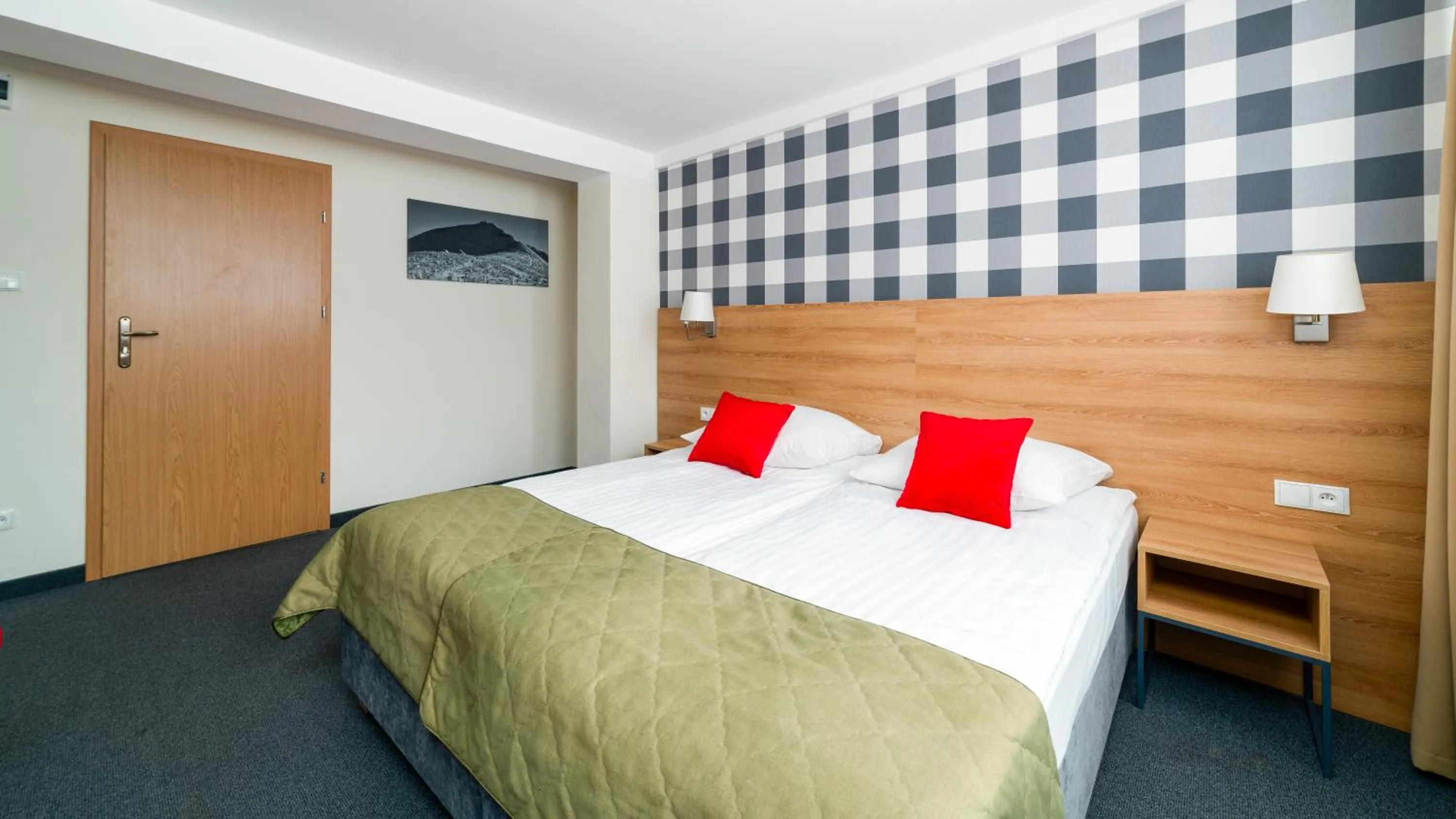 Bed in Leśny Dwór Karpacz Piekarnia Mio Padre Restauracja Mamma Mia