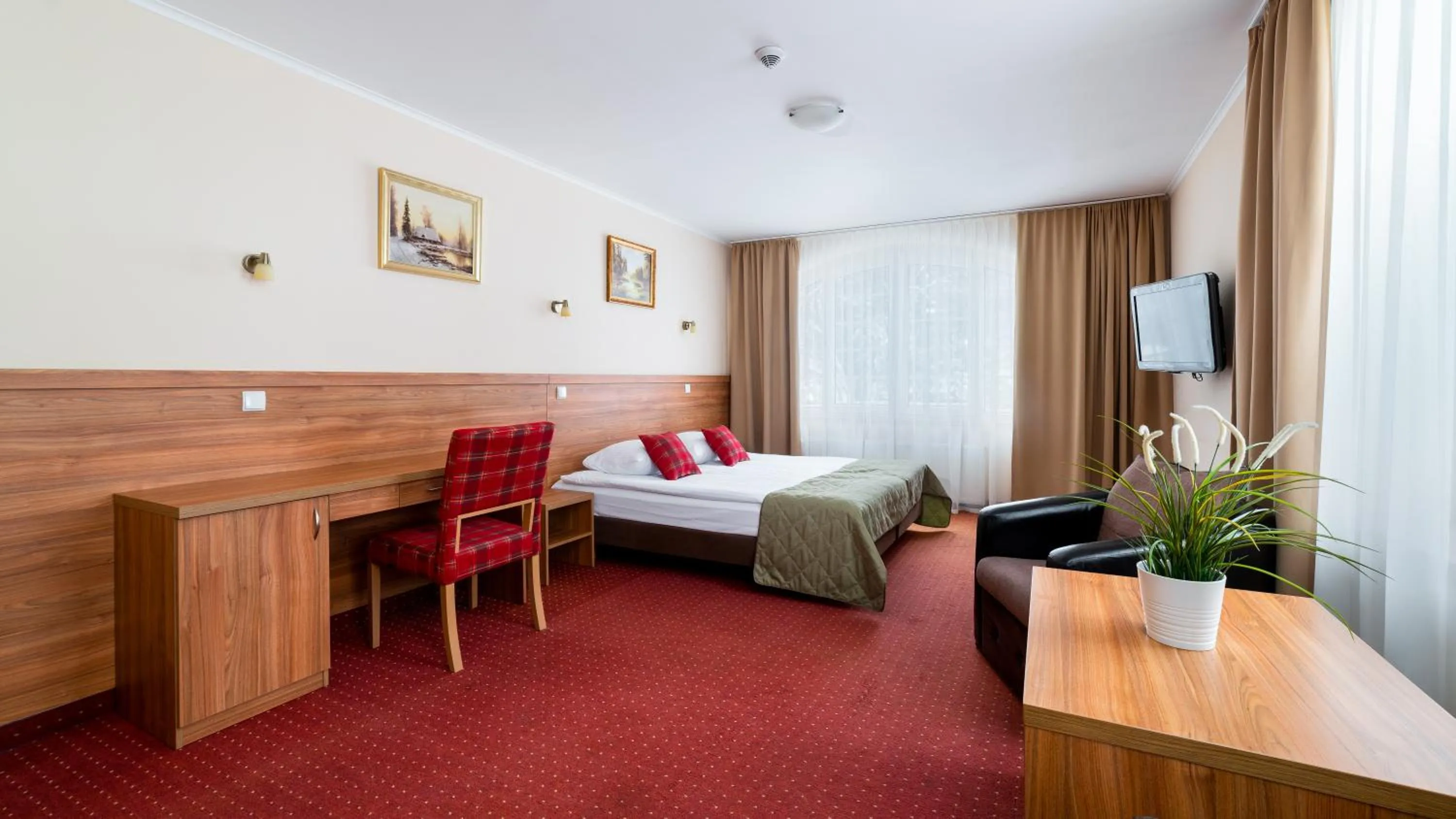 Bed in Leśny Dwór Karpacz Piekarnia Mio Padre Restauracja Mamma Mia