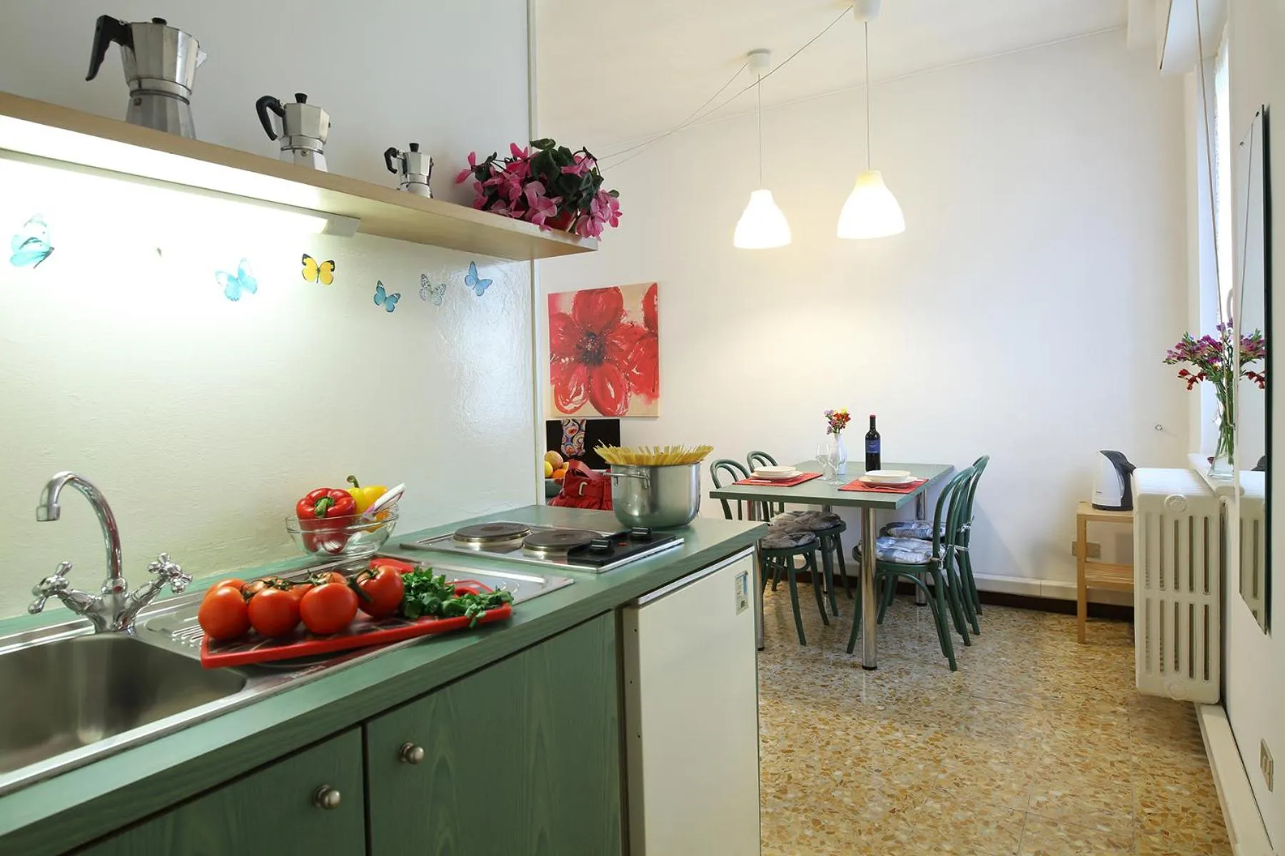 Kitchen or kitchenette in Residence Giusti 6
