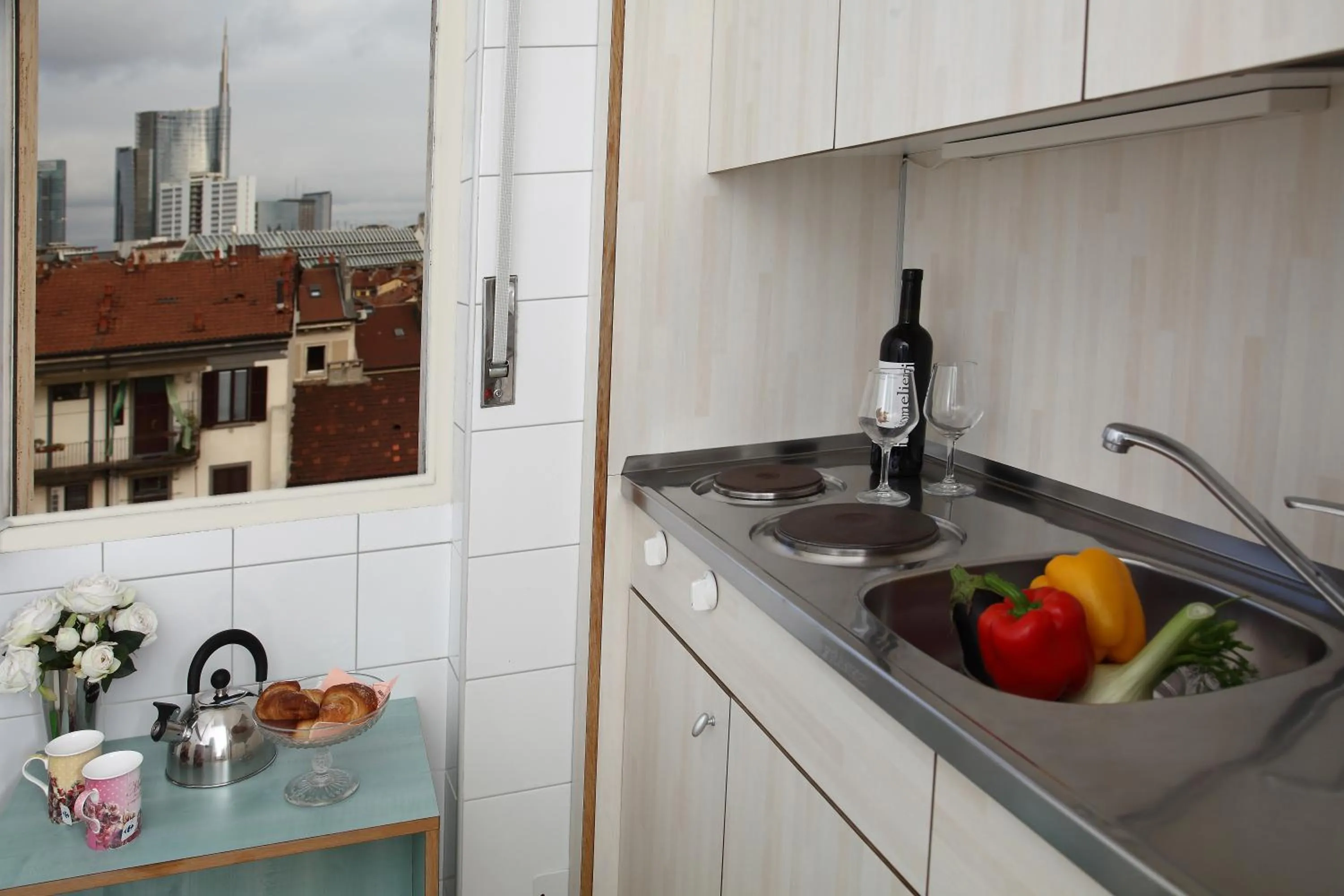 Kitchen or kitchenette in Residence Giusti 6