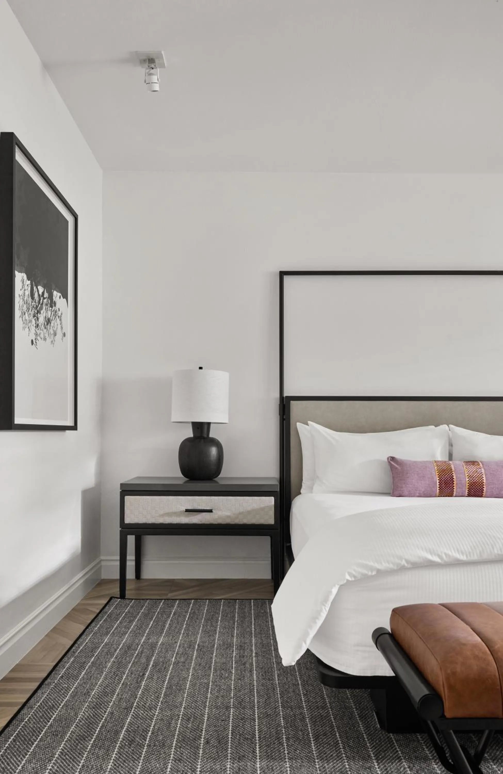 Bed in Hotel Yountville