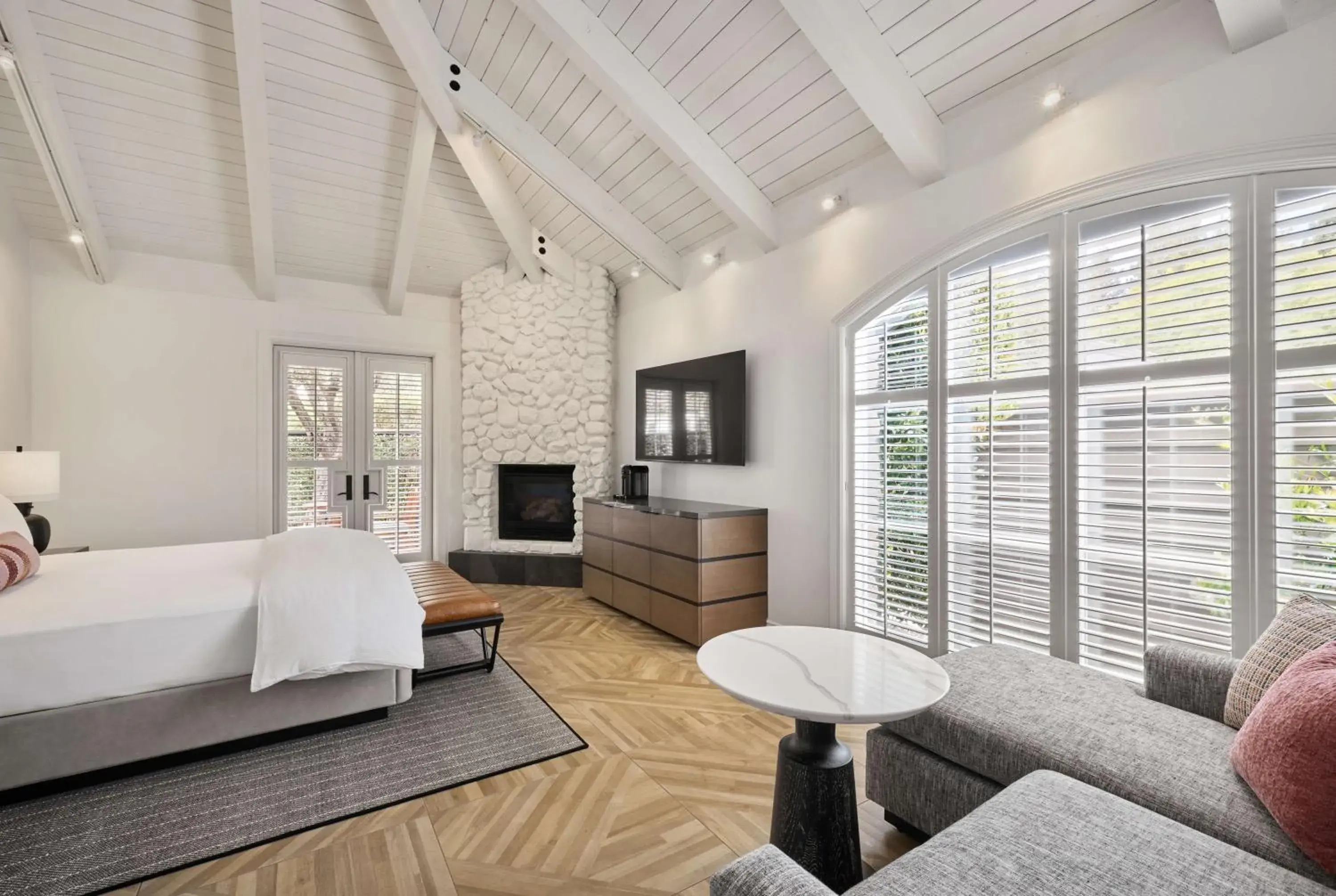 Bed in Hotel Yountville Bed in Hotel Yountville