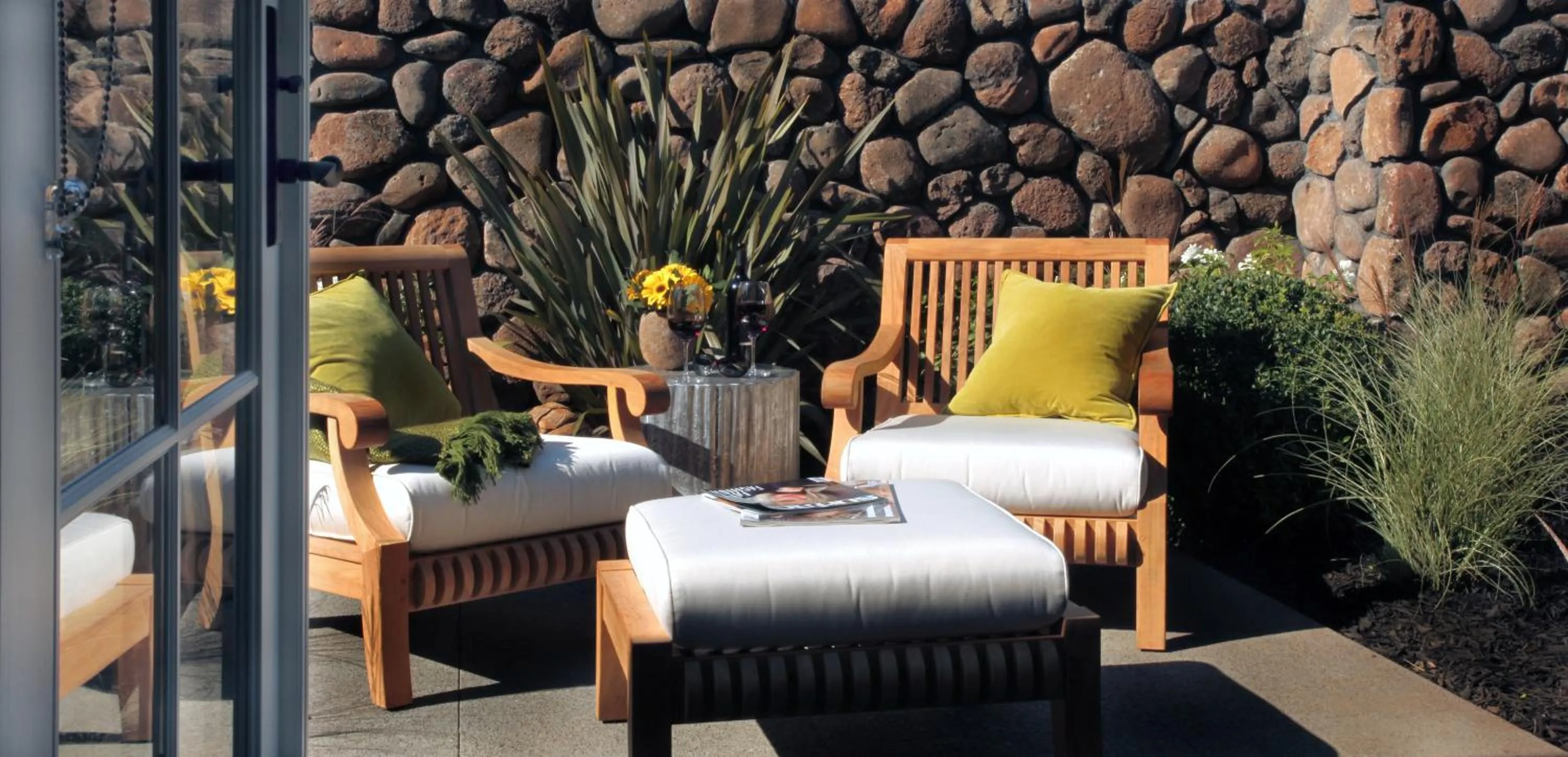 Balcony/Terrace in Hotel Yountville