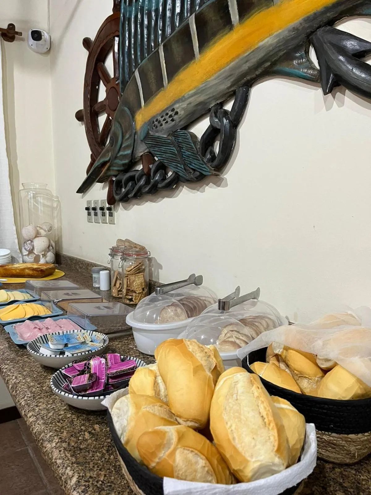 Breakfast in Pousada Sanhaço