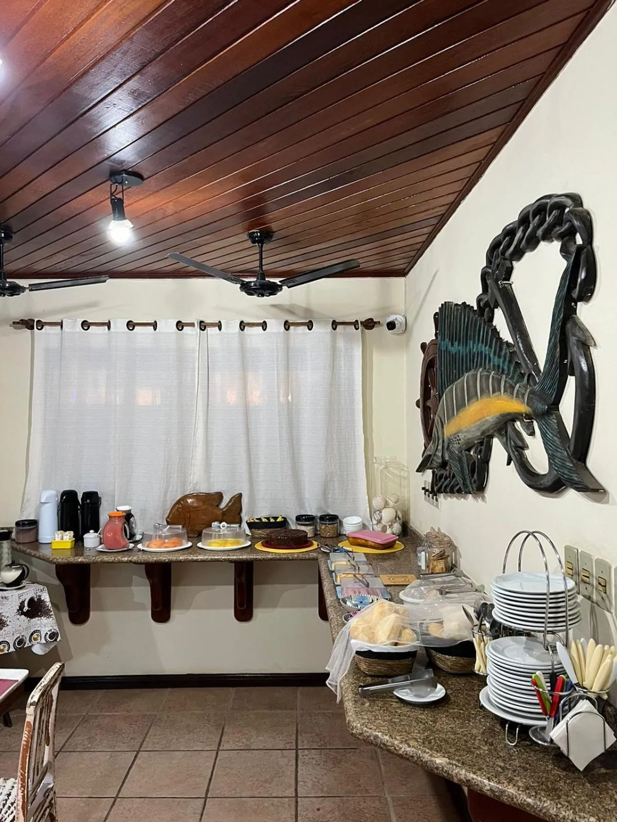 Breakfast in Pousada Sanhaço