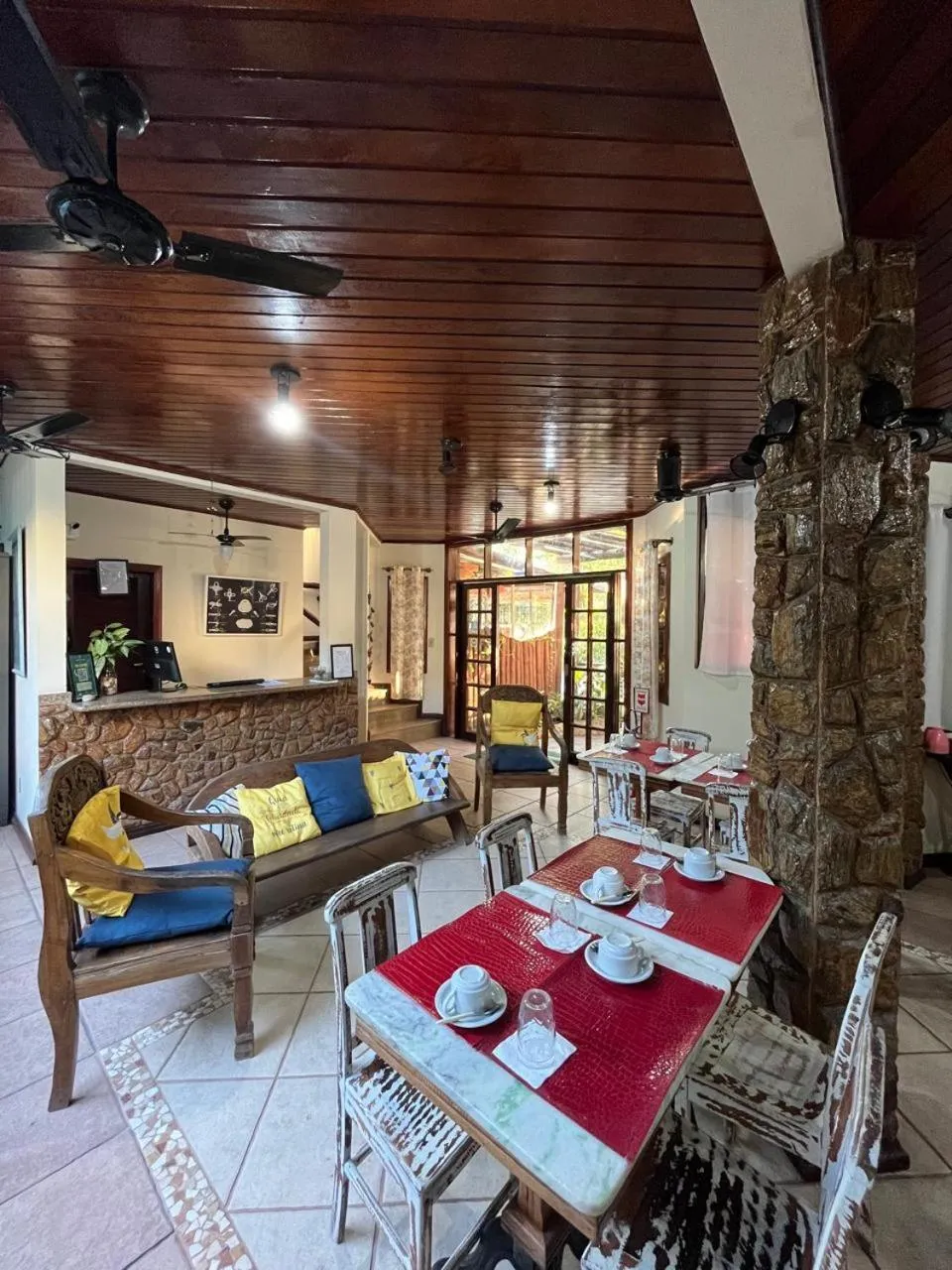 Breakfast in Pousada Sanhaço