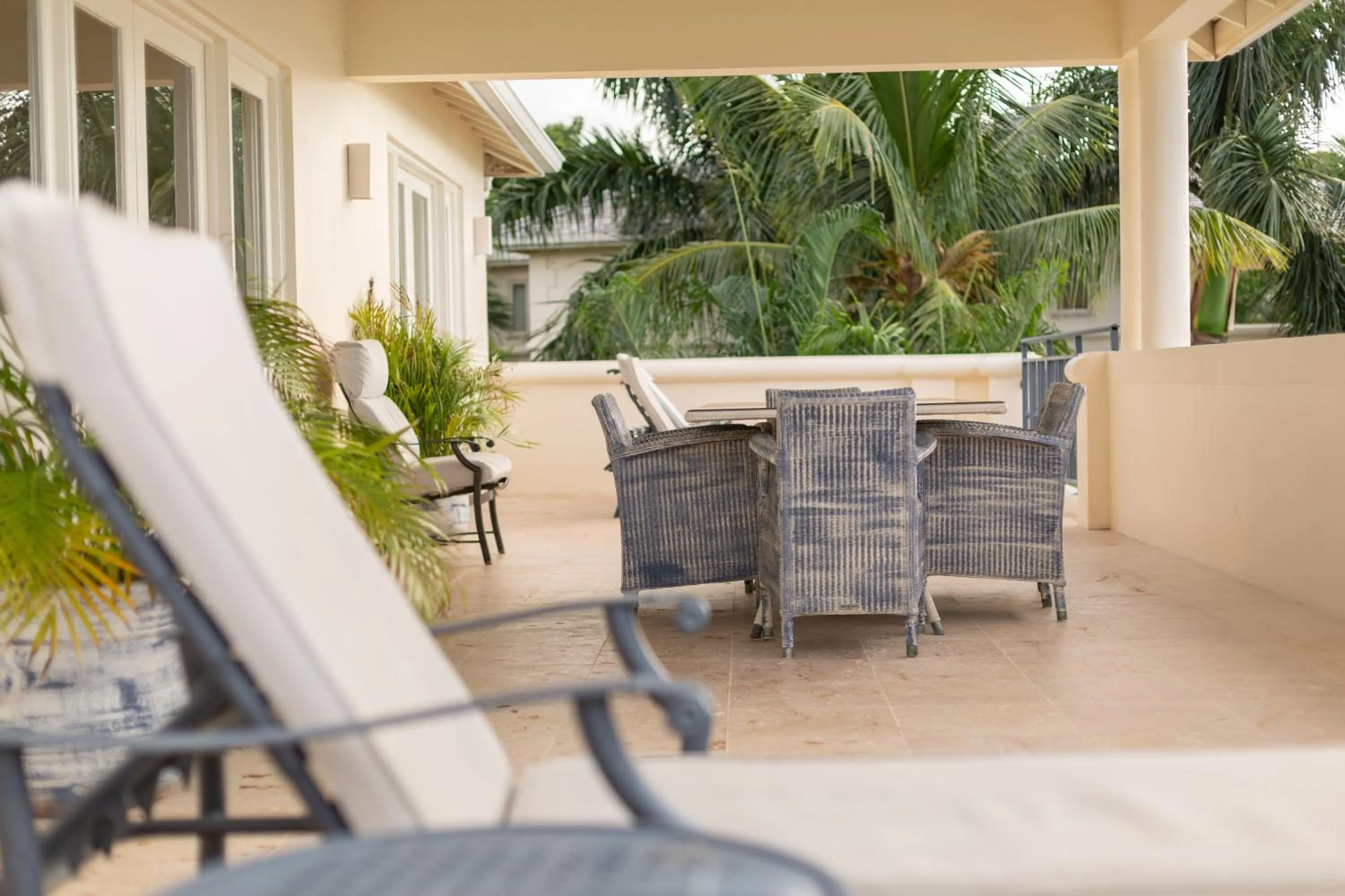 Balcony/Terrace in Blue Waters Resort and Spa