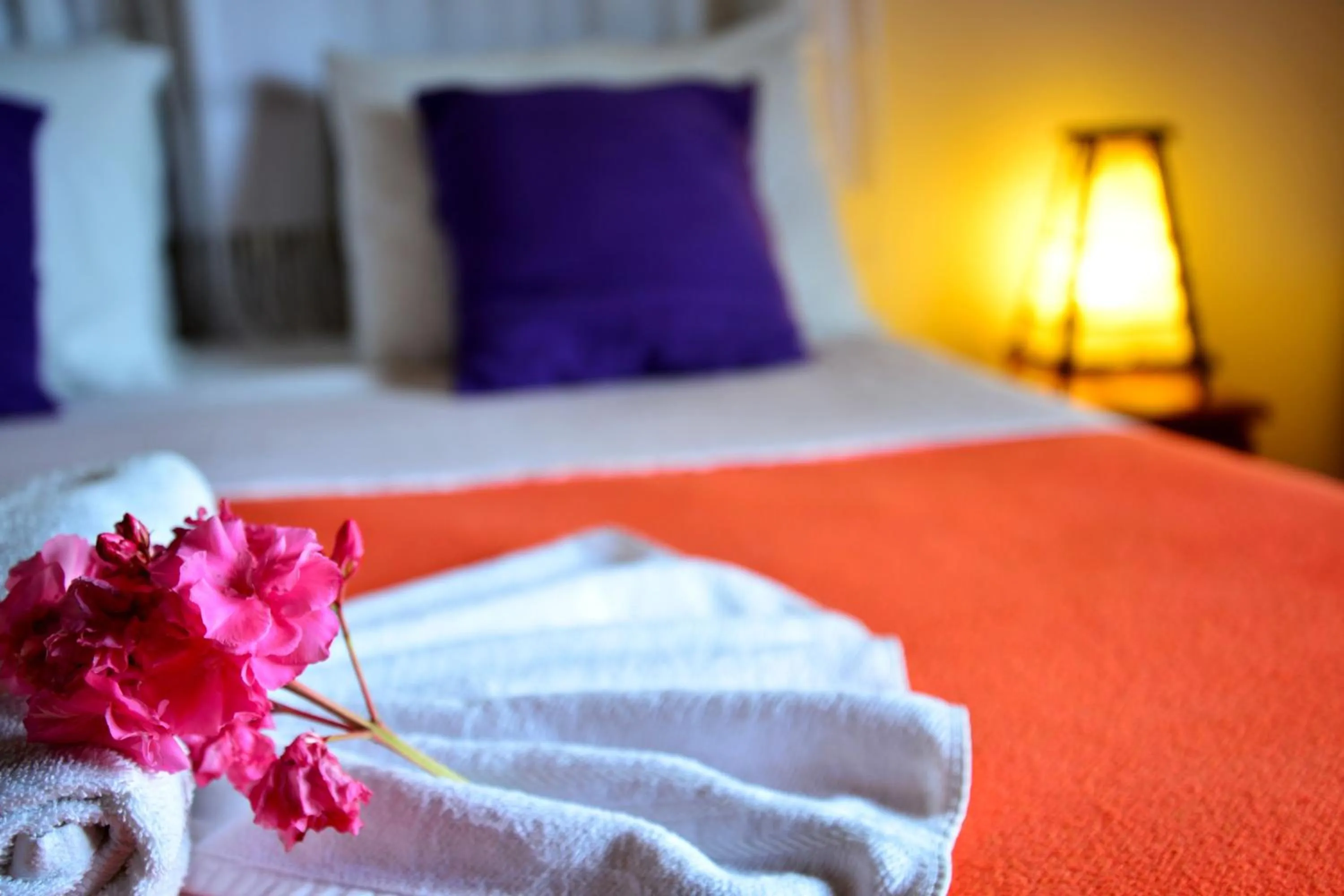 Bed in Pousada Enseada Dos Golfinhos