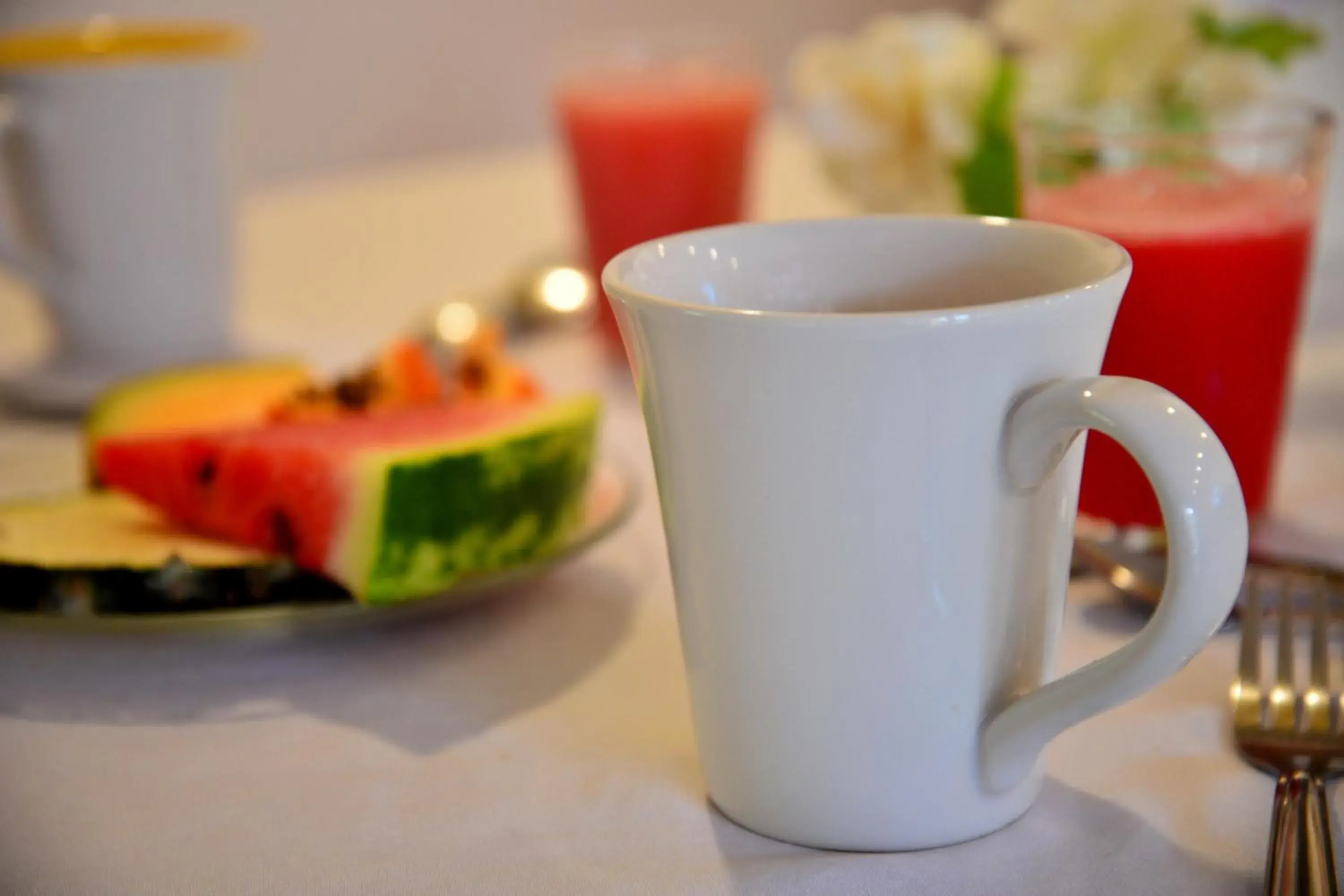 Buffet breakfast in Pousada Enseada Dos Golfinhos Buffet breakfast in Pousada Enseada Dos Golfinhos