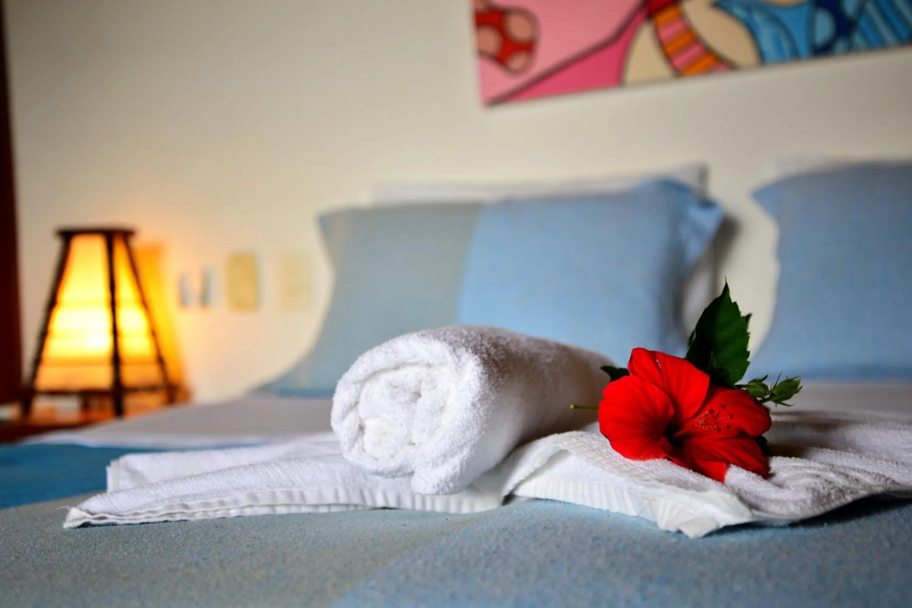 Bed in Pousada Enseada Dos Golfinhos