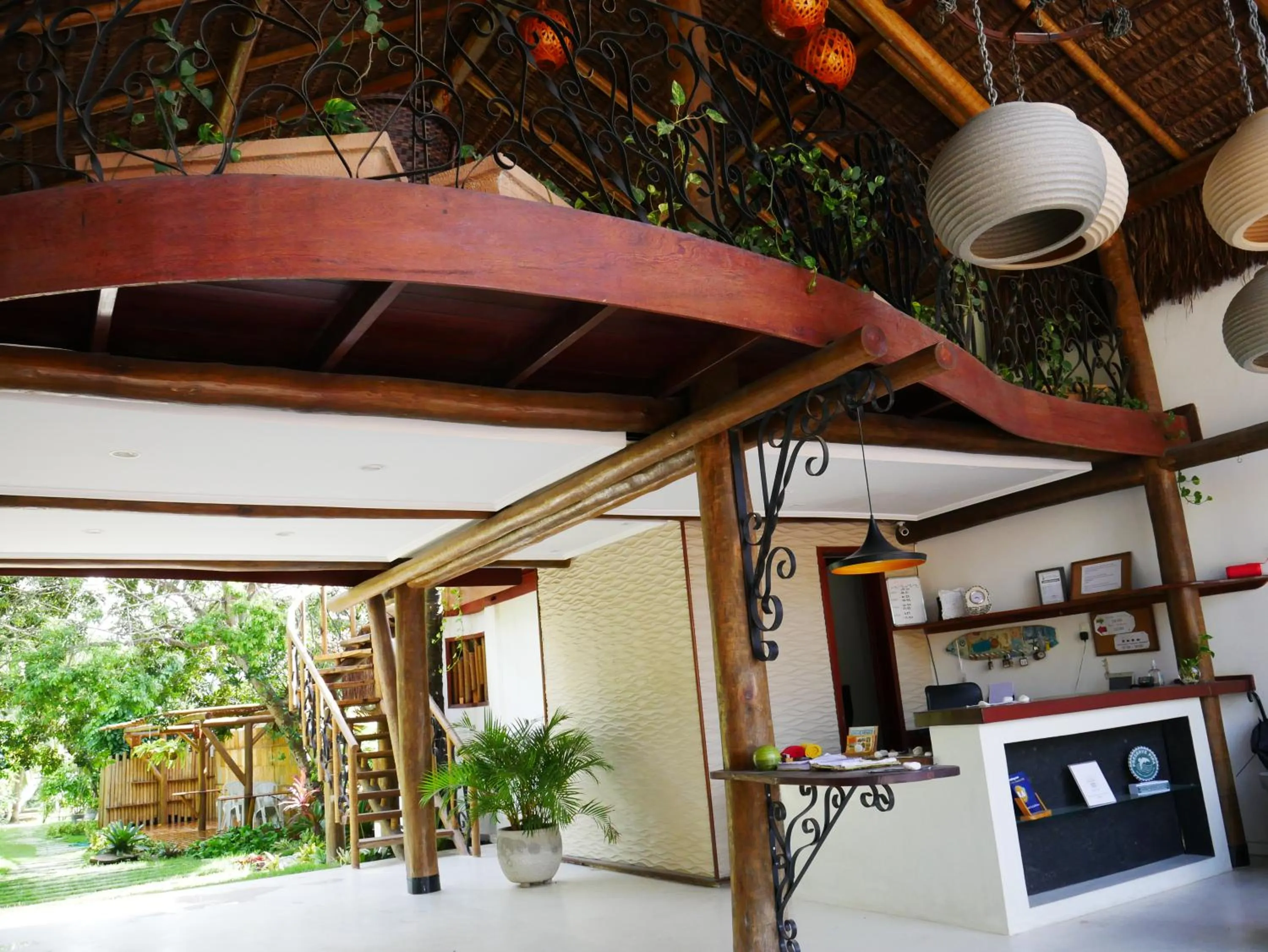 Lobby or reception in Pousada Enseada Dos Golfinhos