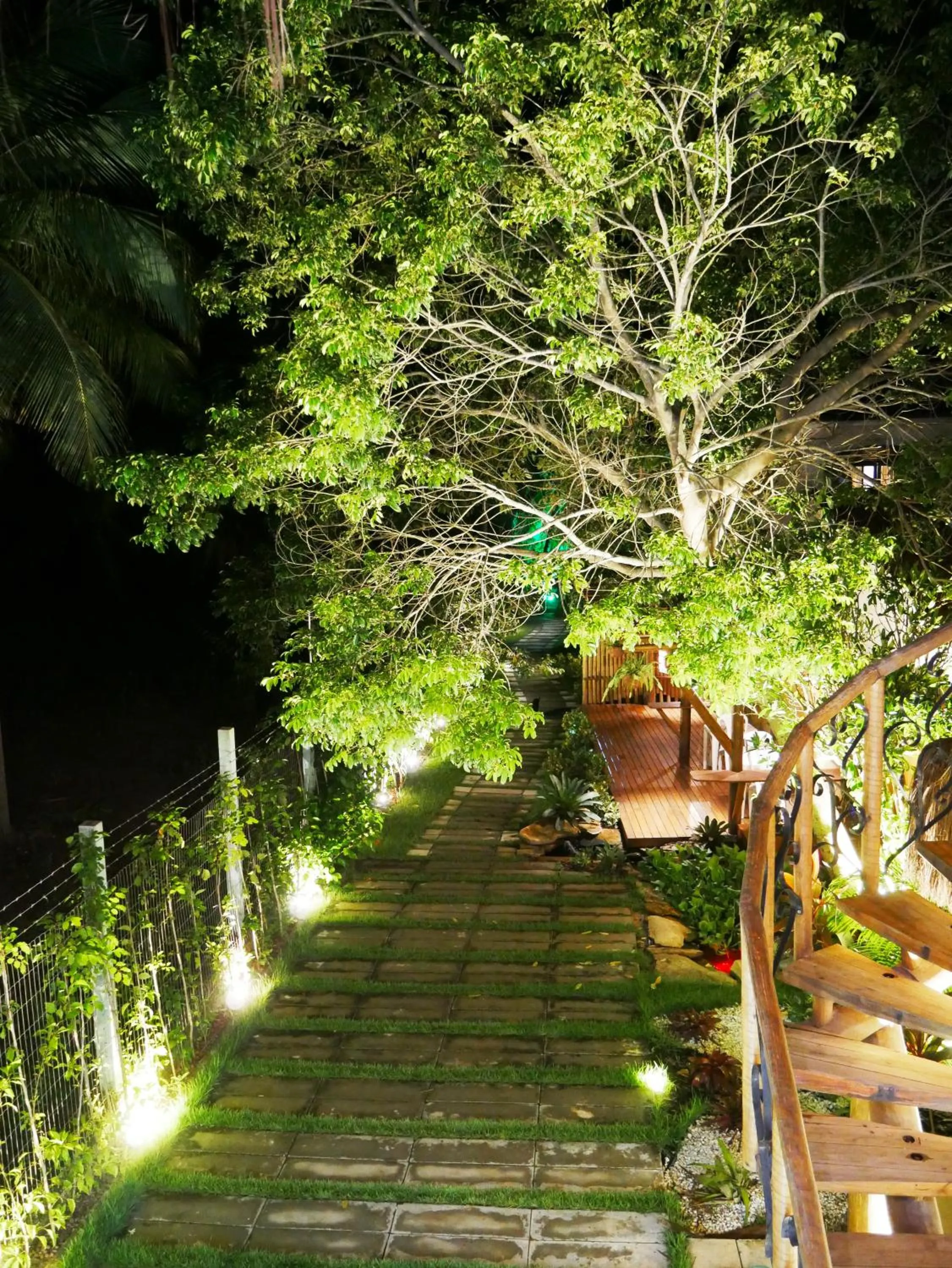 Garden in Pousada Enseada Dos Golfinhos