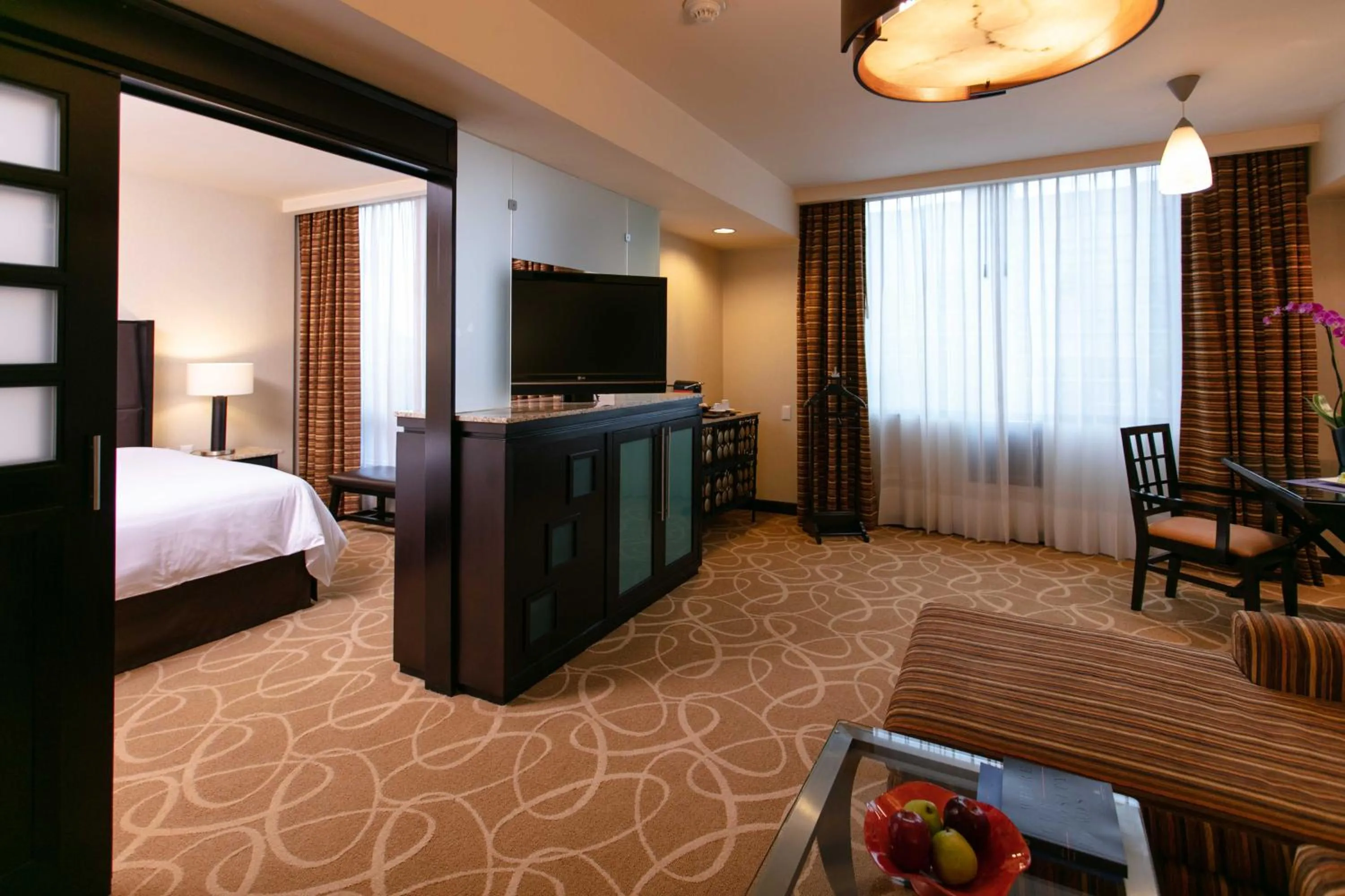 Living room, Bed in Hotel Marquis Reforma