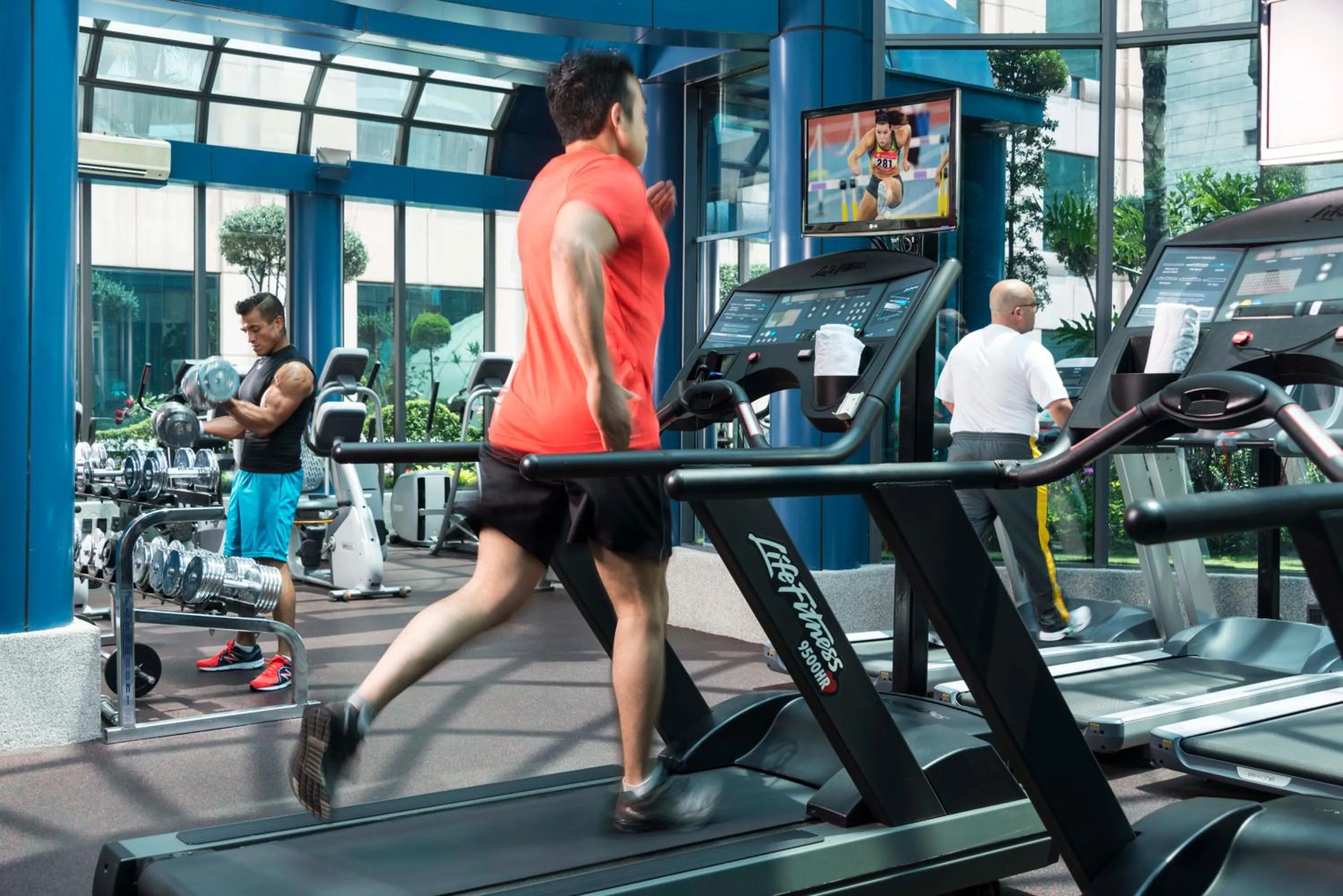 Fitness centre/facilities in Hotel Marquis Reforma