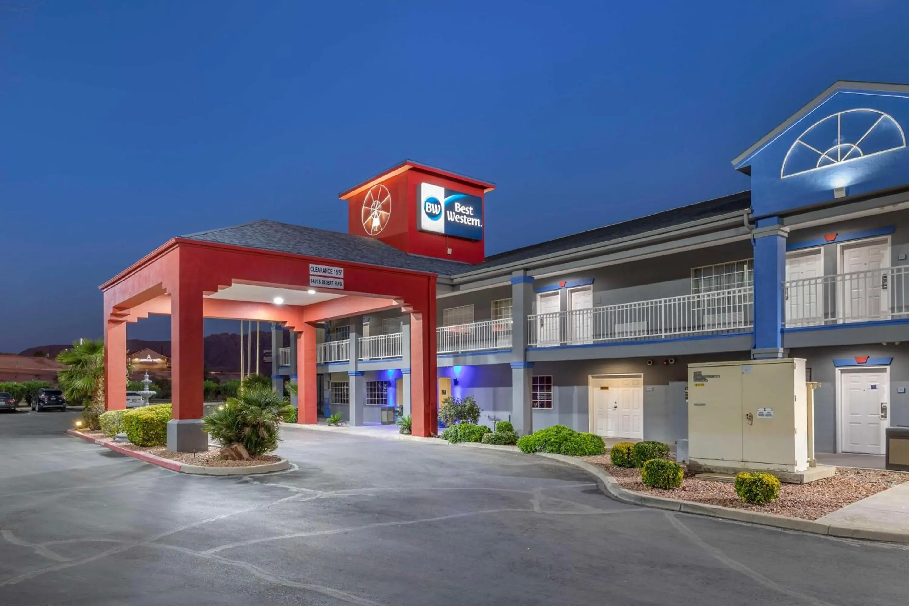 Property building in Best Western Anthony/West El Paso Property building in Best Western Anthony/West El Paso