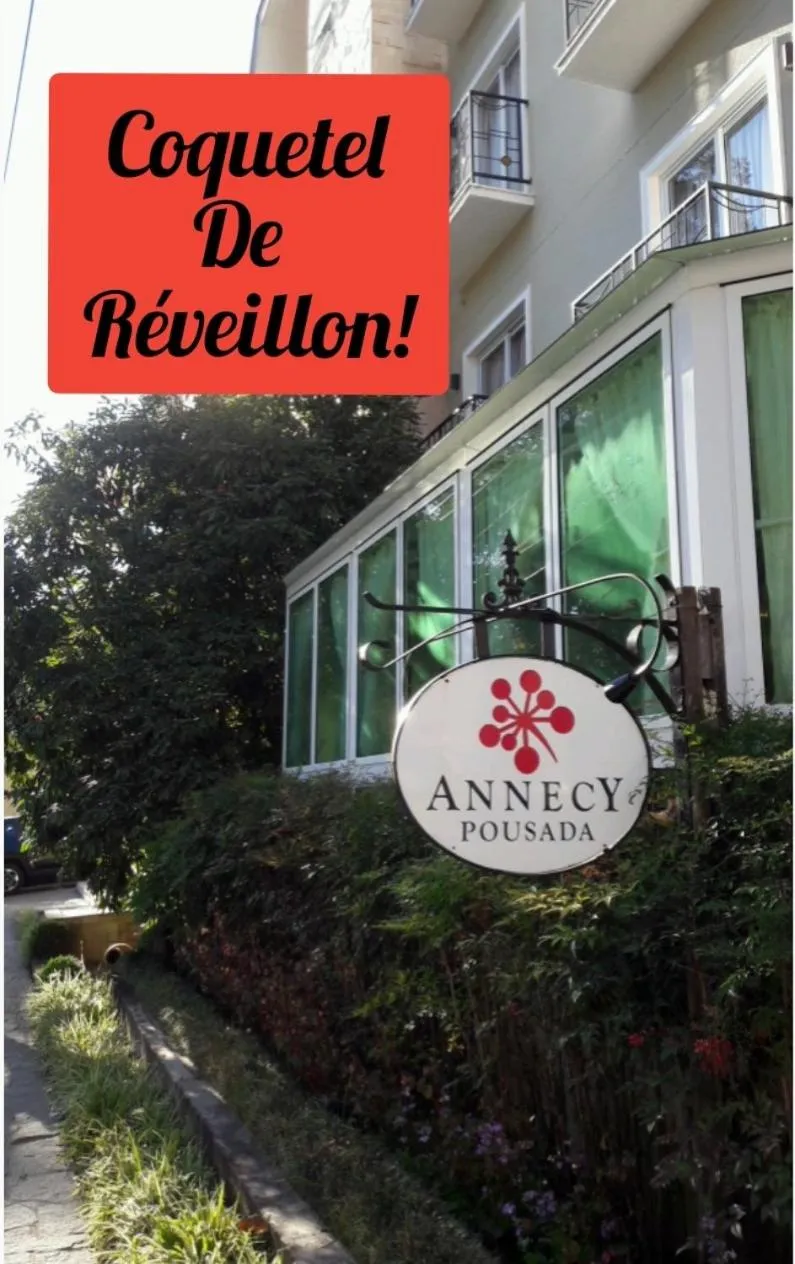 Property logo or sign in Pousada Annecy - CAPIVARI Fácil acesso ao centrinho e Baden Bar