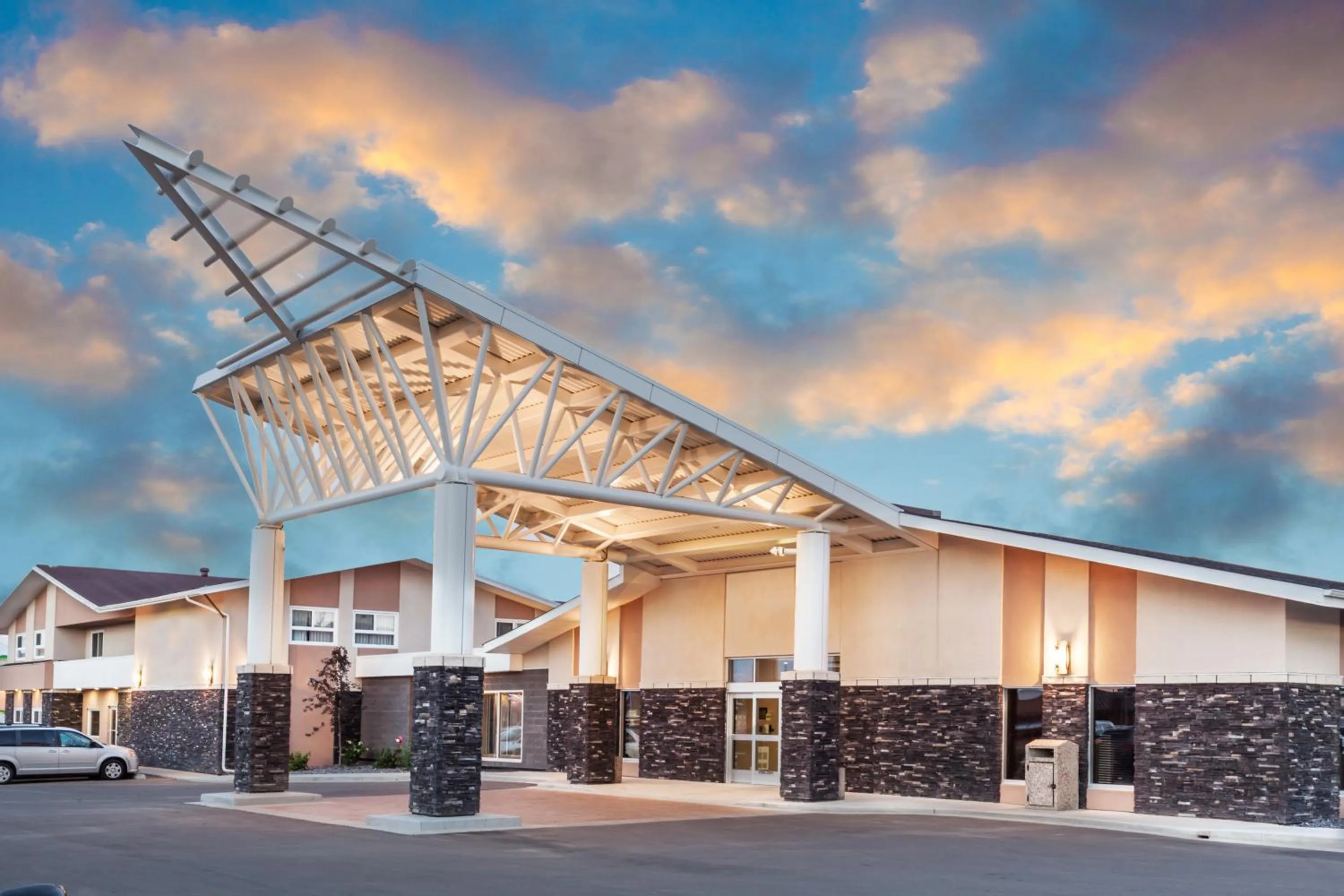 Facade/entrance in Siding 16 Lodge