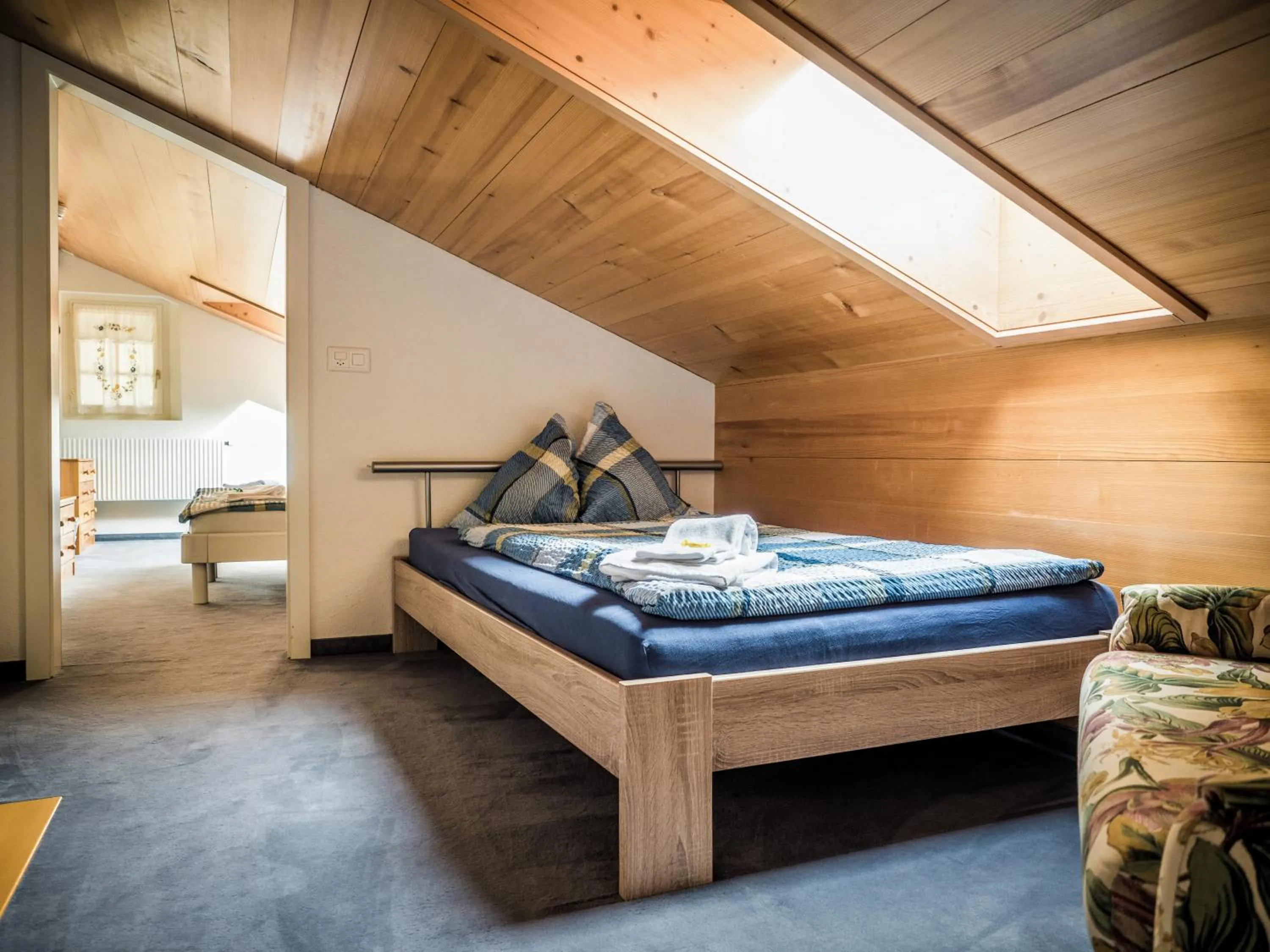 Bed in Hotel Gletscherblick Grindelwald