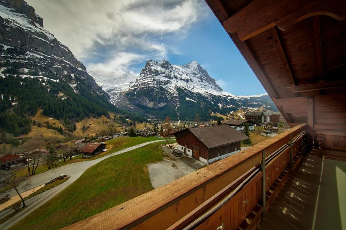 Balcony/Terrace in Hotel Gletscherblick Grindelwald