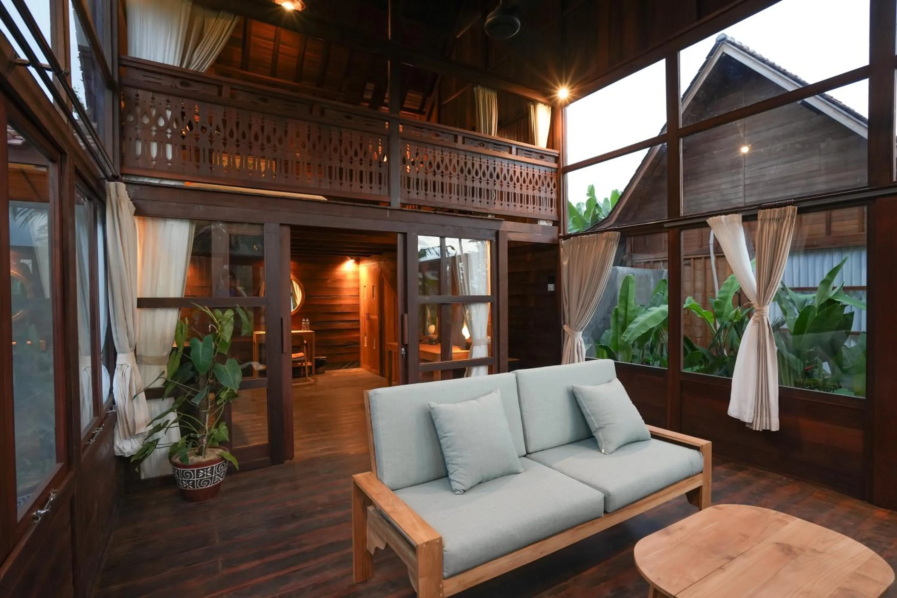 Living room in Ubud Art Resort