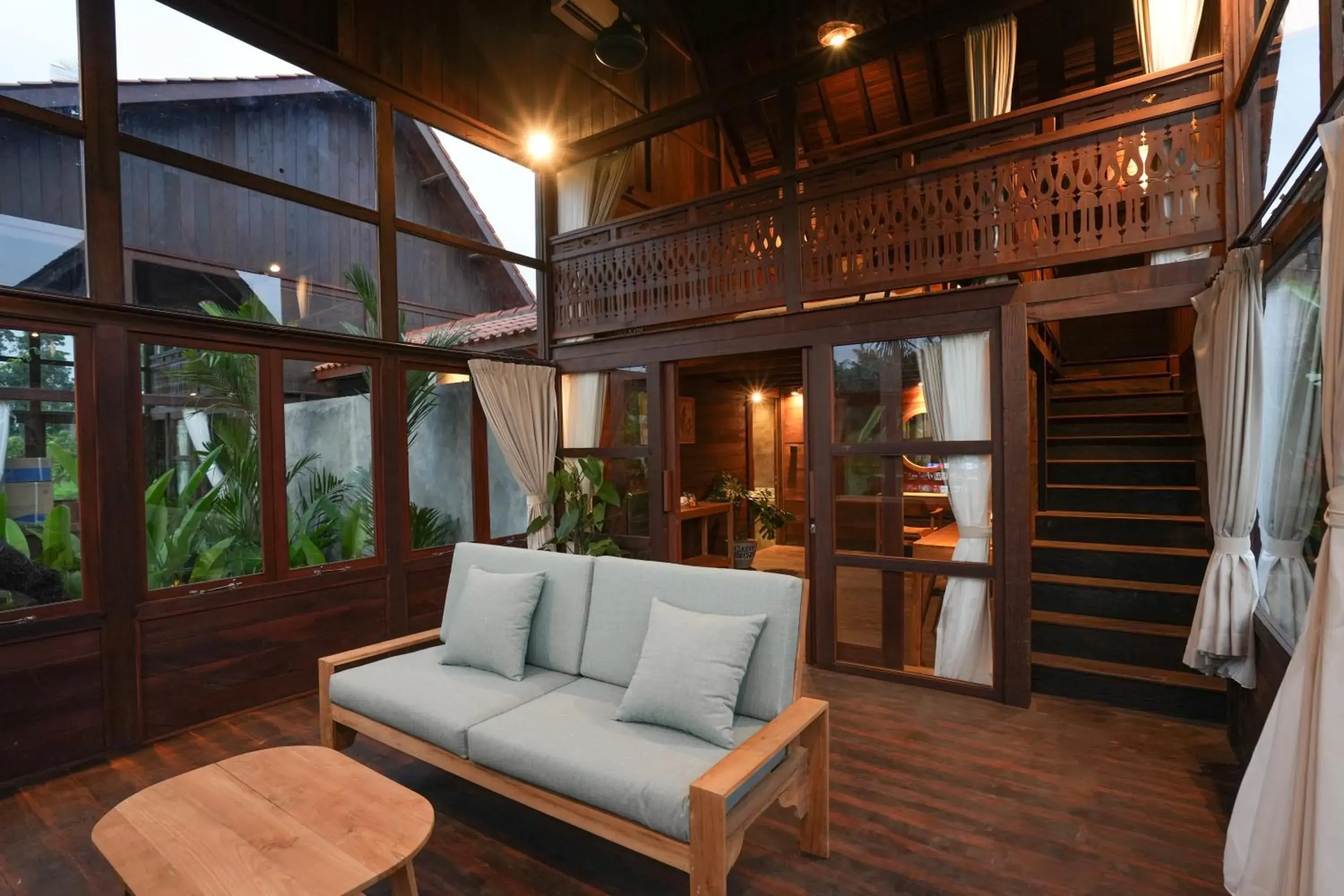 Living room in Ubud Art Resort Living room in Ubud Art Resort