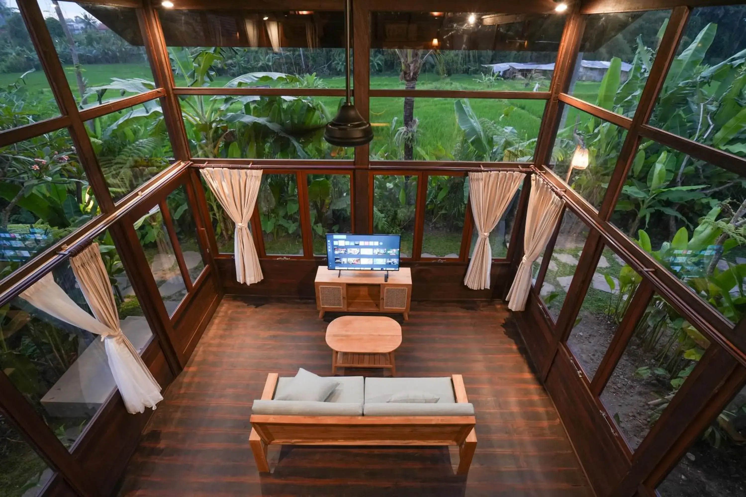 Living room in Ubud Art Resort Living room in Ubud Art Resort