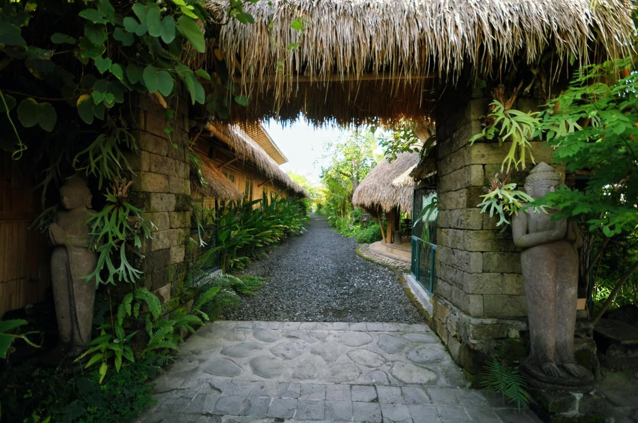Garden view in Ubud Art Resort