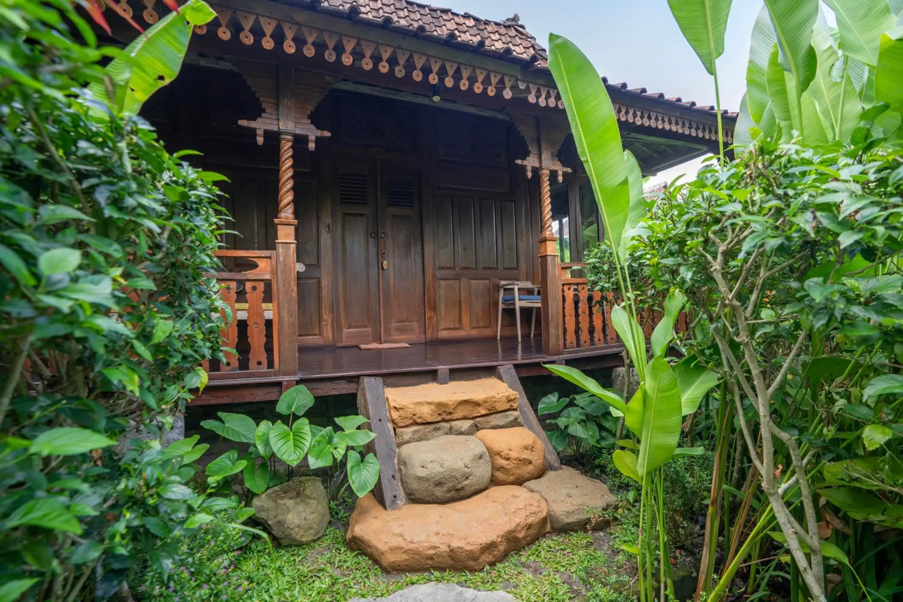 Property building in Ubud Art Resort Property building in Ubud Art Resort