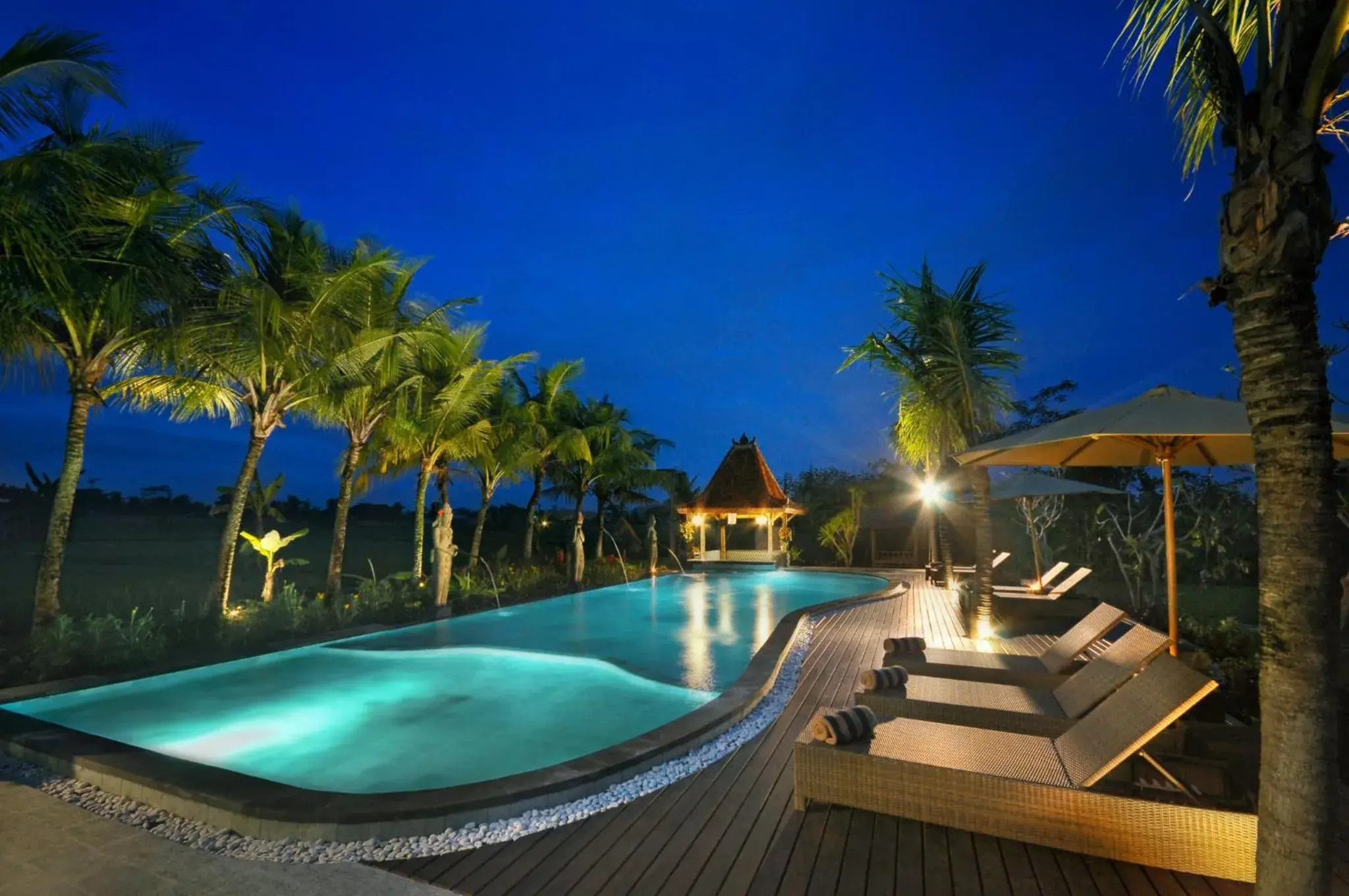 Swimming pool in Ubud Art Resort Swimming pool in Ubud Art Resort