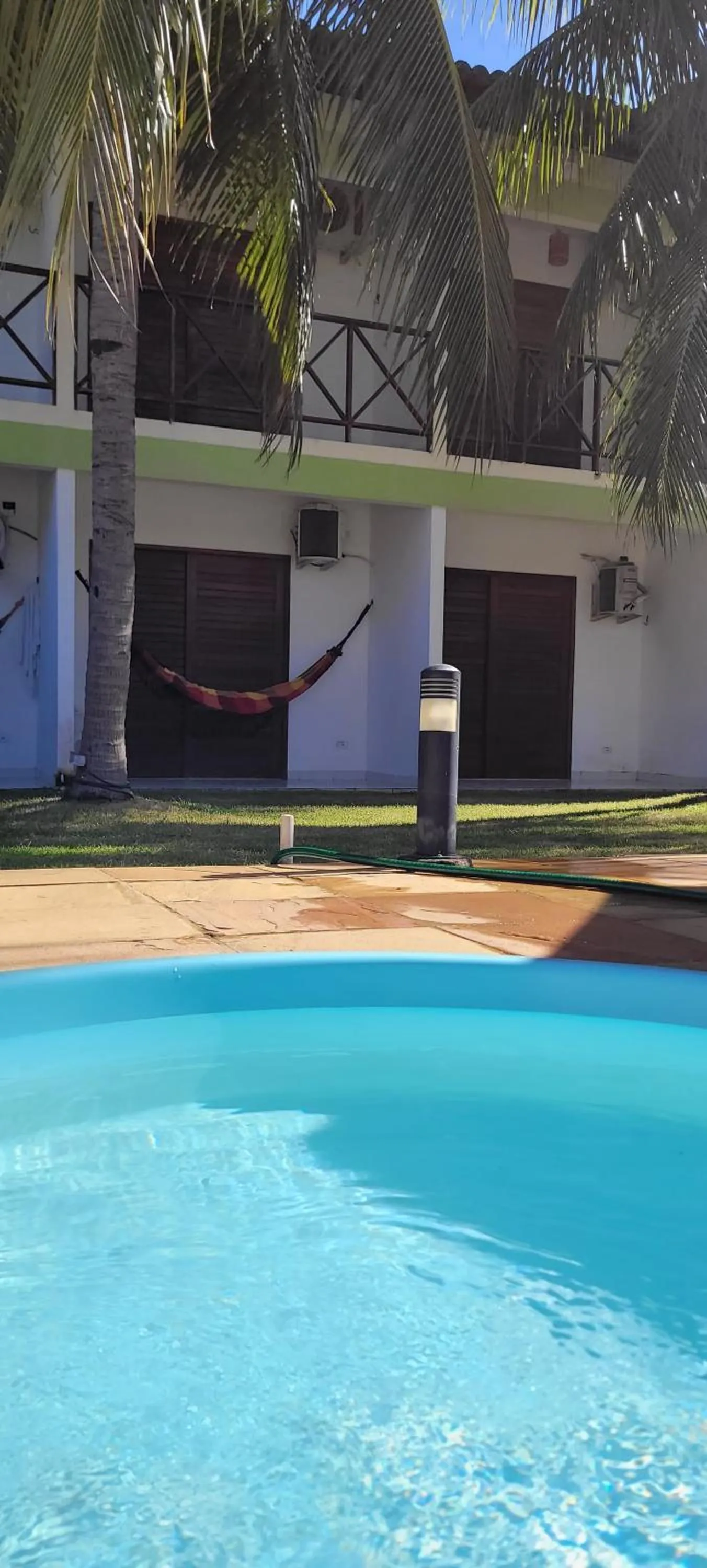 Pool view in Pousada Solar da Praia