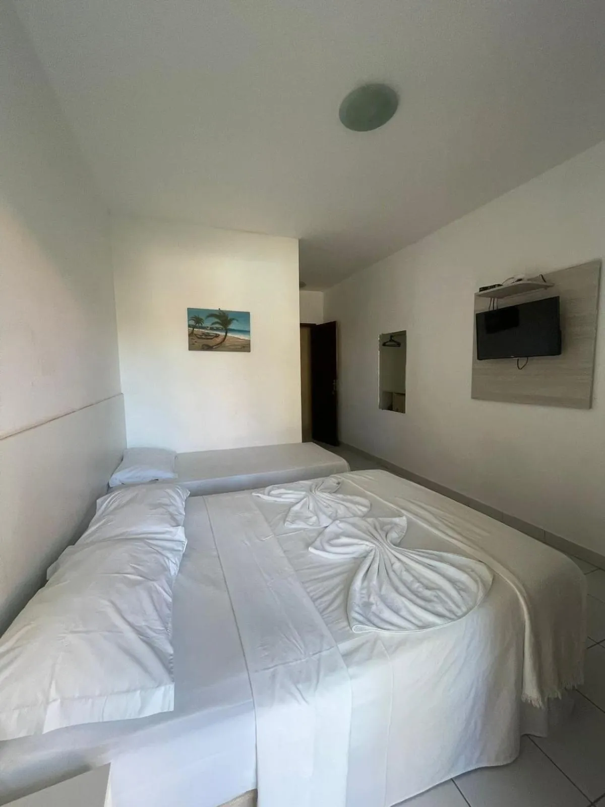 Bed in Pousada Solar da Praia