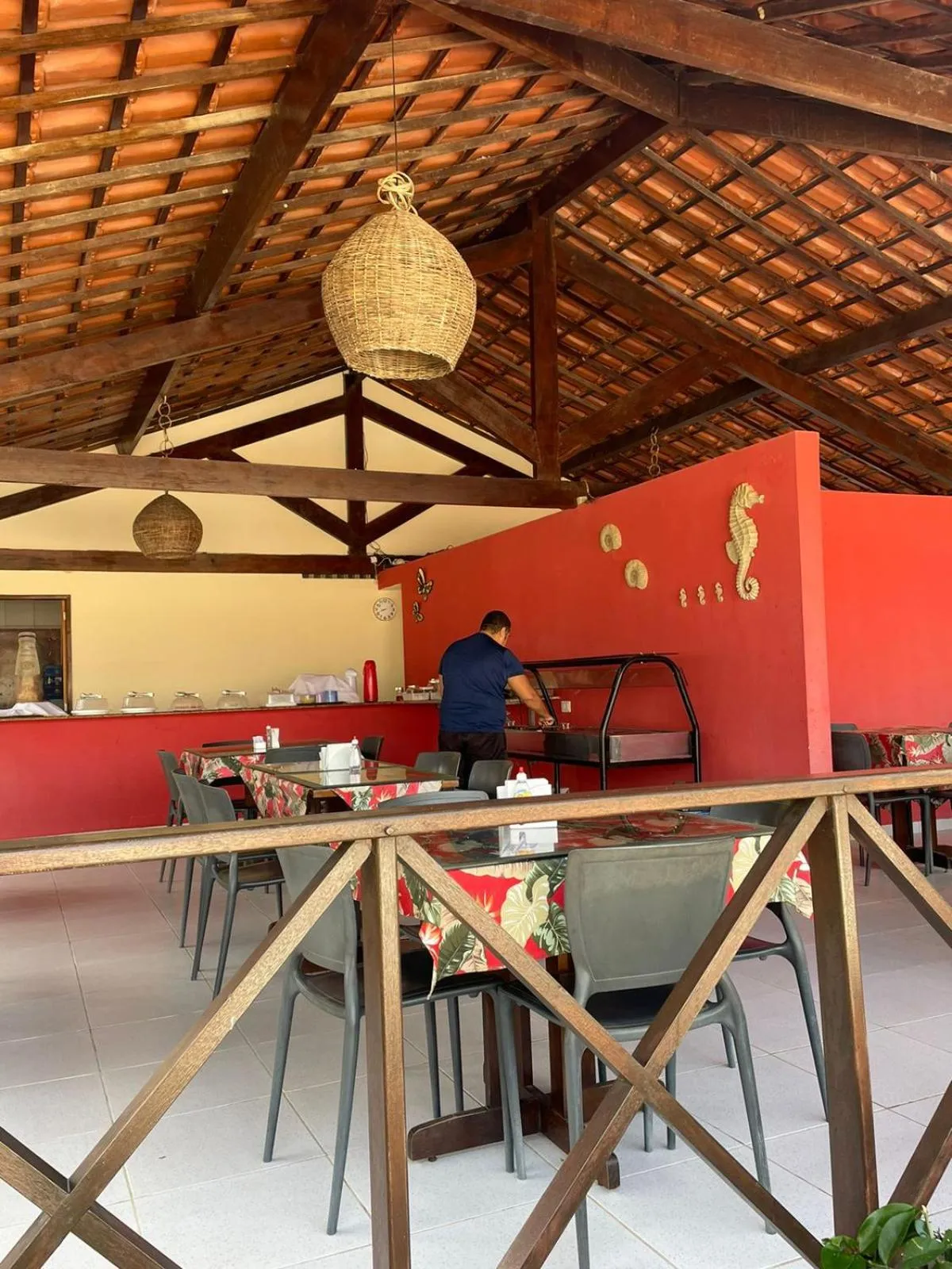 Restaurant/places to eat in Pousada Solar da Praia