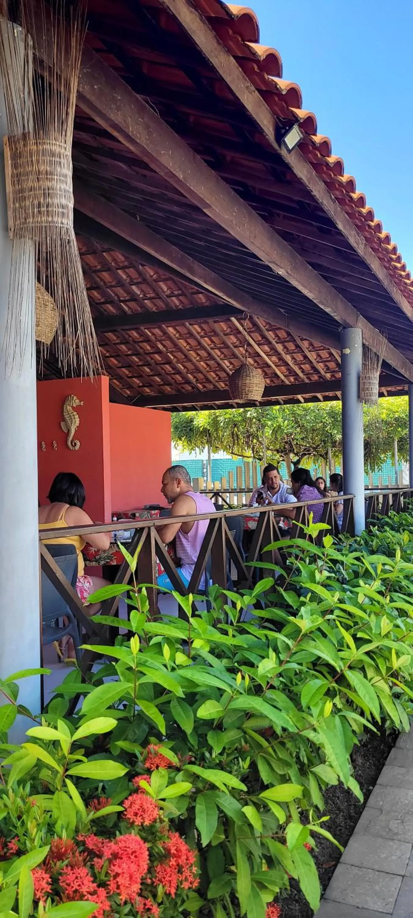 Restaurant/places to eat in Pousada Solar da Praia