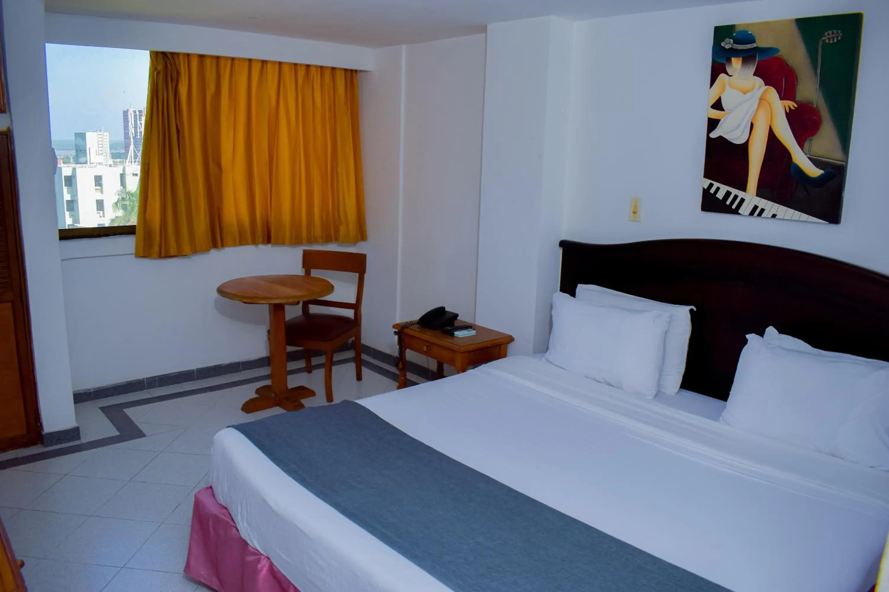 Bed in Hotel Casa Ballesteros Bed in Hotel Casa Ballesteros