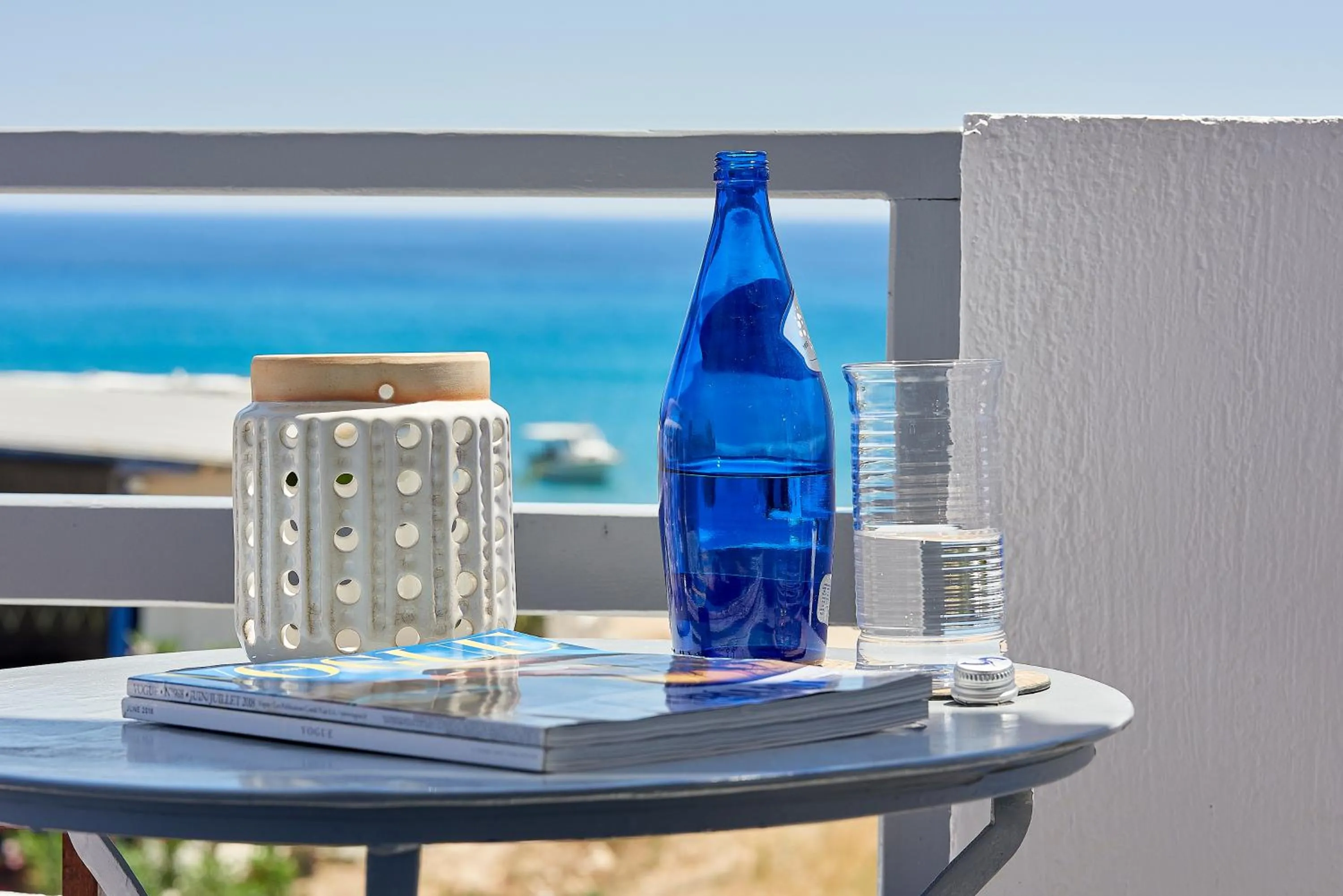 Sea view in Muses Rooms Milos